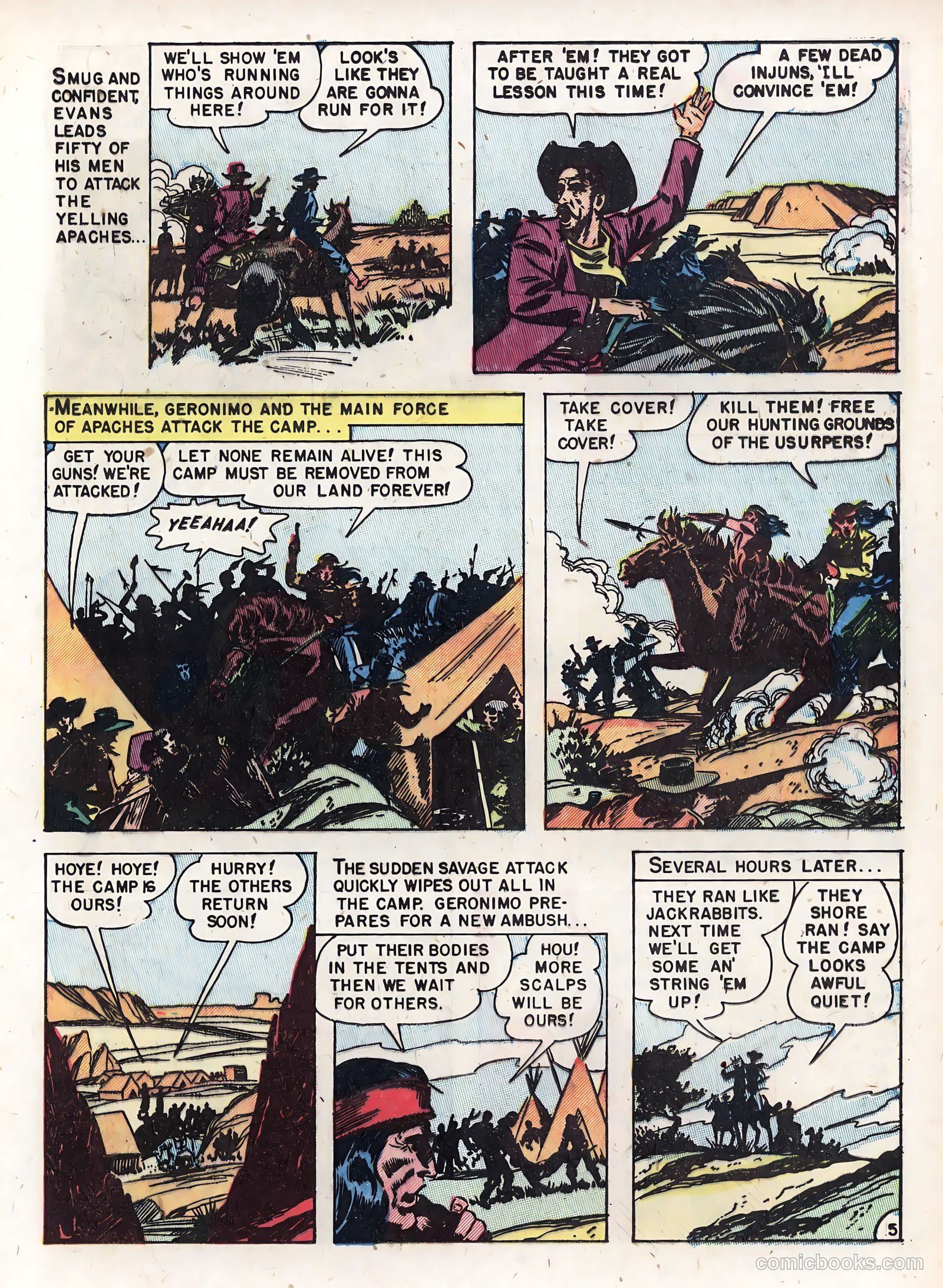 Geronimo #2 (1951) — page 21 of 37
