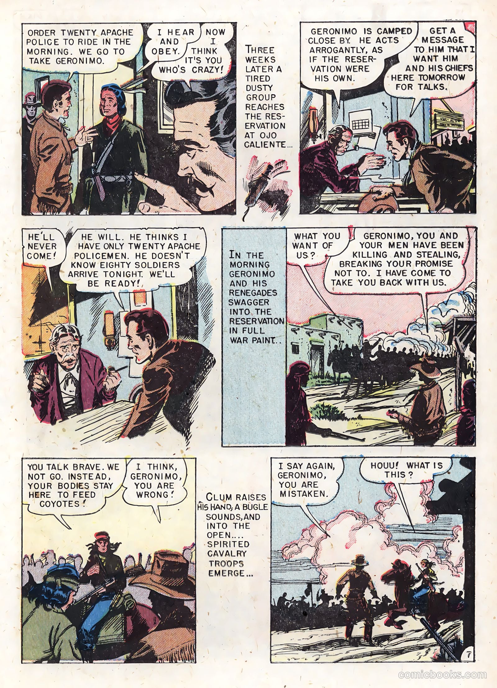 Geronimo #2 (1951) — page 23 of 37