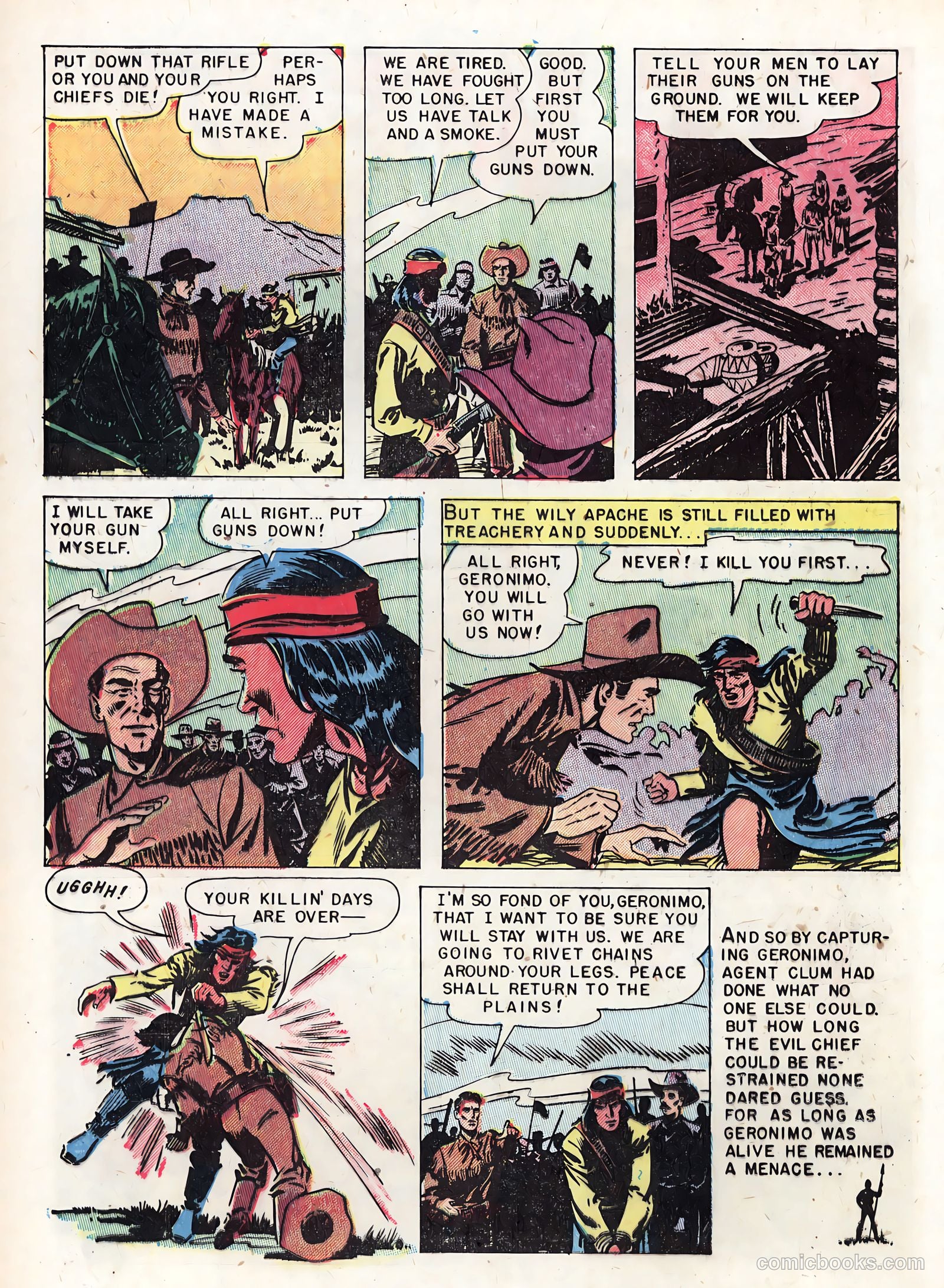 Geronimo #2 (1951) — page 24 of 37