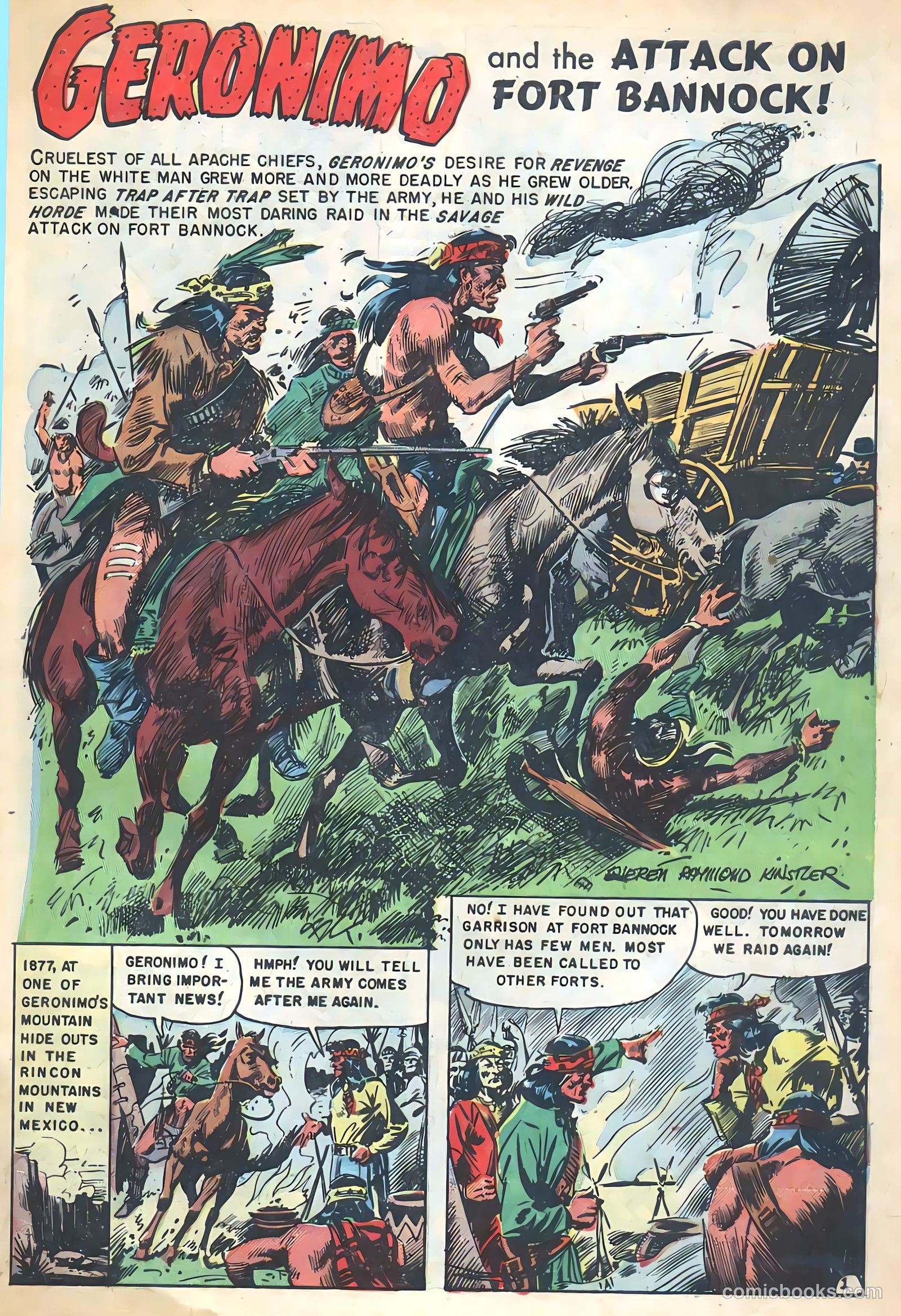 Geronimo #3 (1951) — page 3 of 36