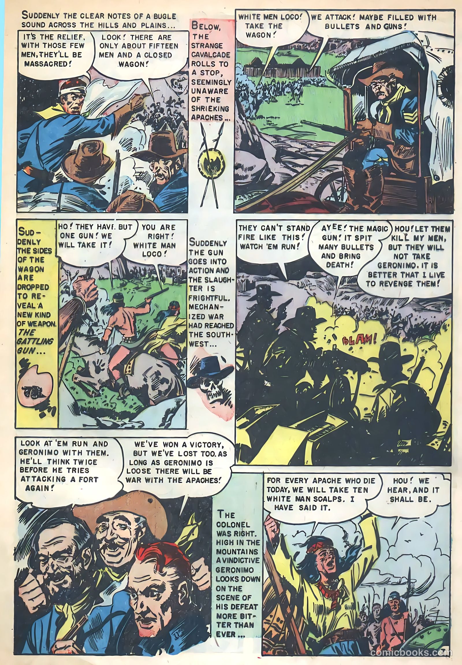Geronimo #3 (1951) — page 9 of 36