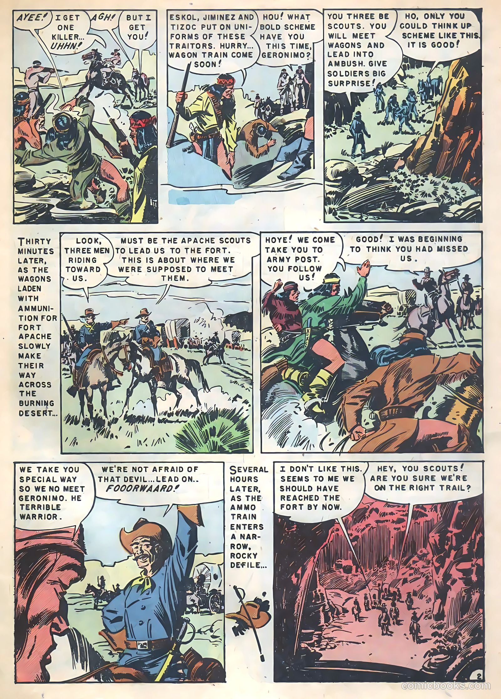 Geronimo #3 (1951) — page 11 of 36