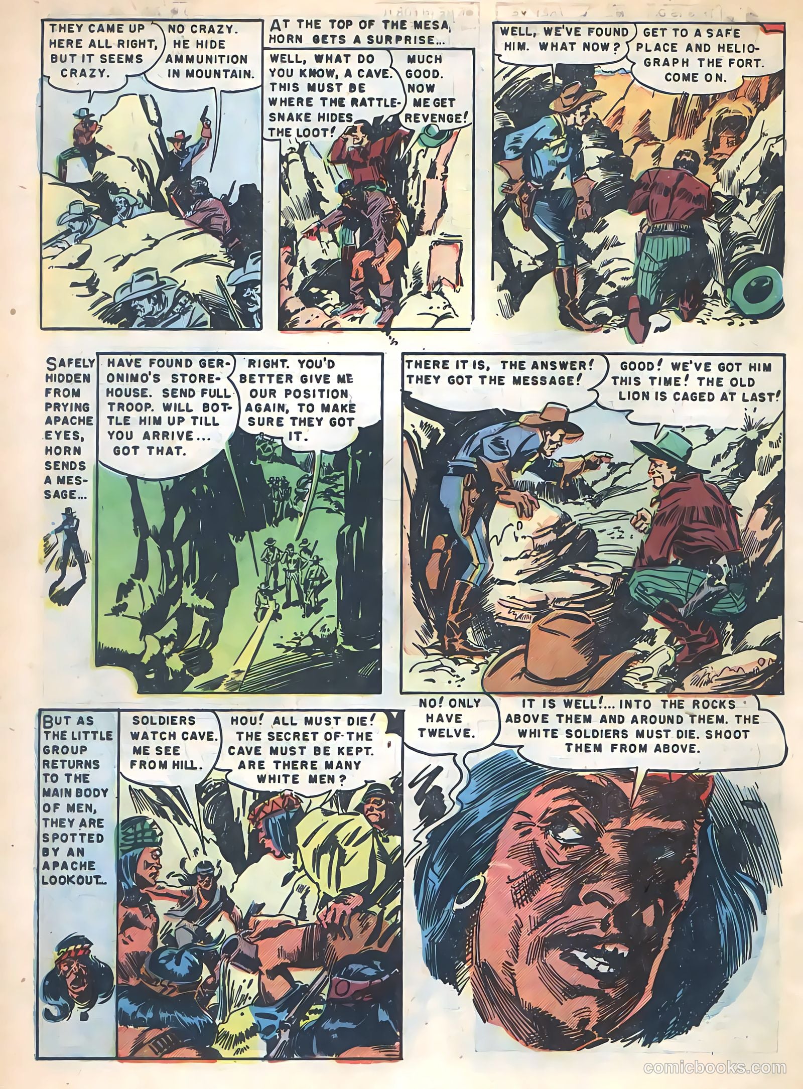 Geronimo #3 (1951) — page 14 of 36