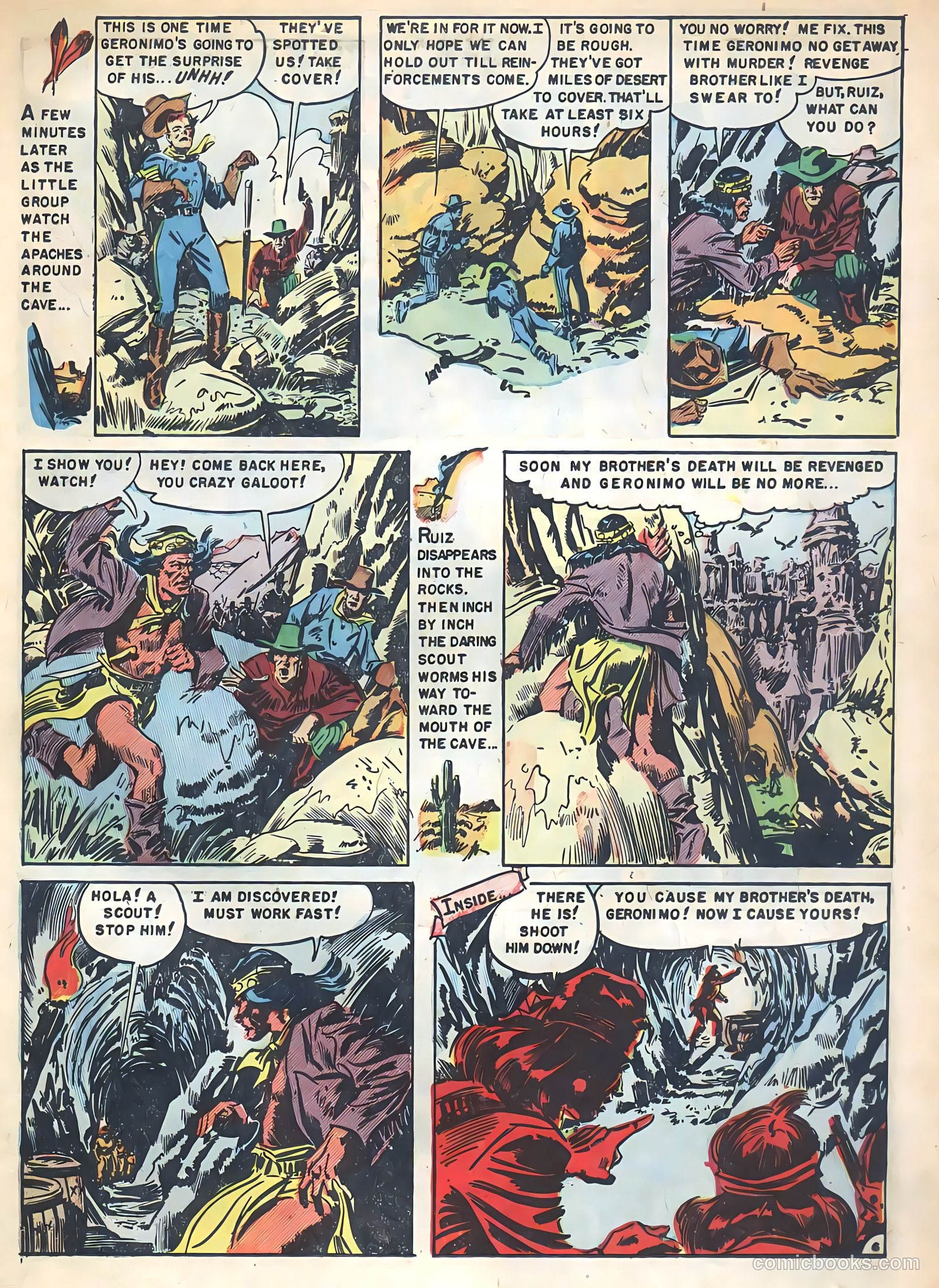 Geronimo #3 (1951) — page 15 of 36