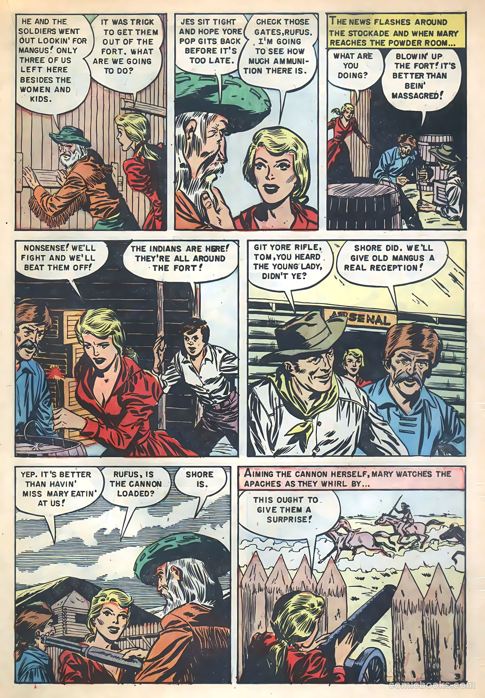 Geronimo #3 (1951) — page 19 of 36