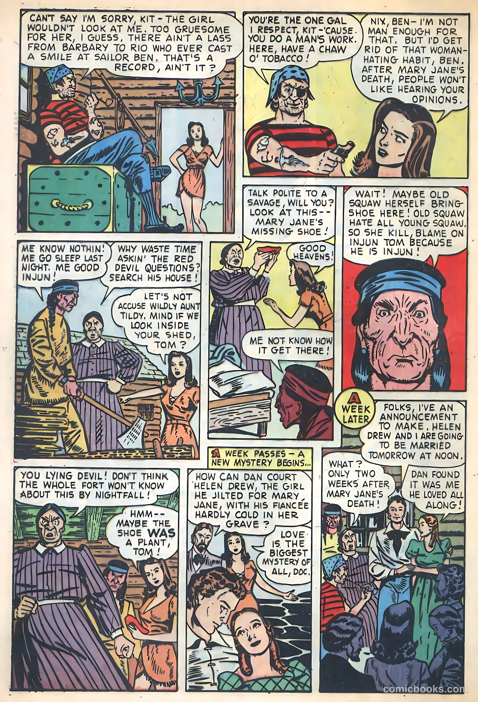 Geronimo #3 (1951) — page 28 of 36