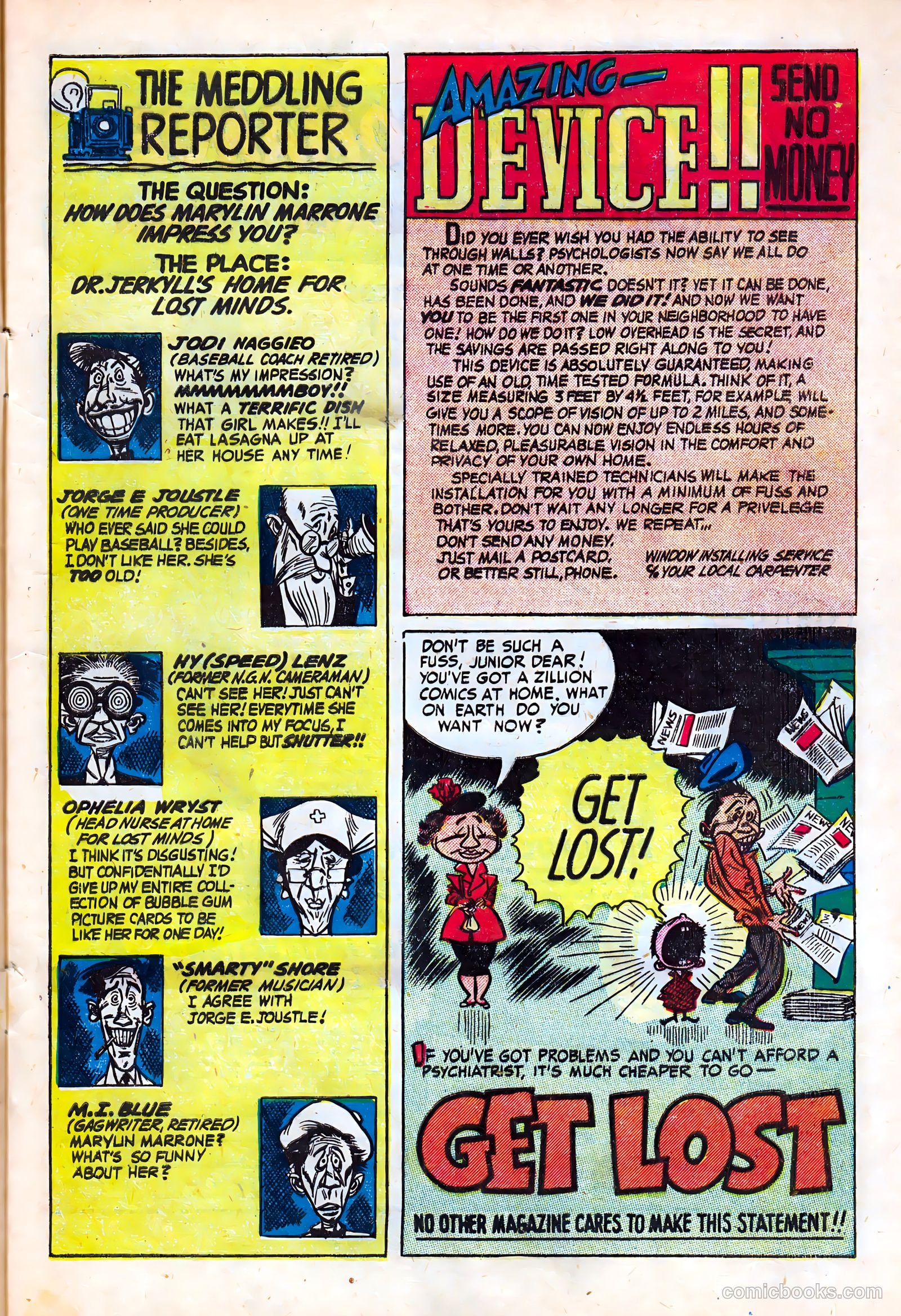 Get Lost #1 (1954) — page 10 of 37