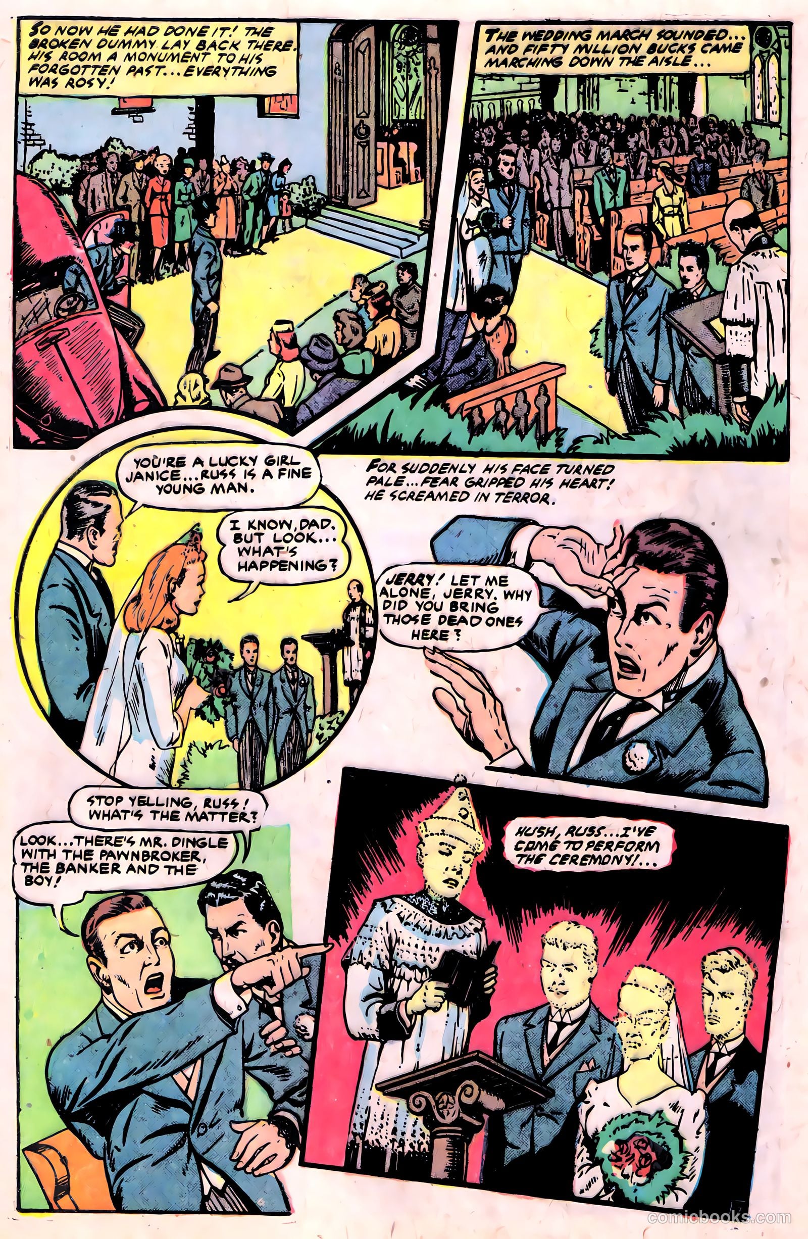 Ghost Comics #1 (1951) — page 32 of 36