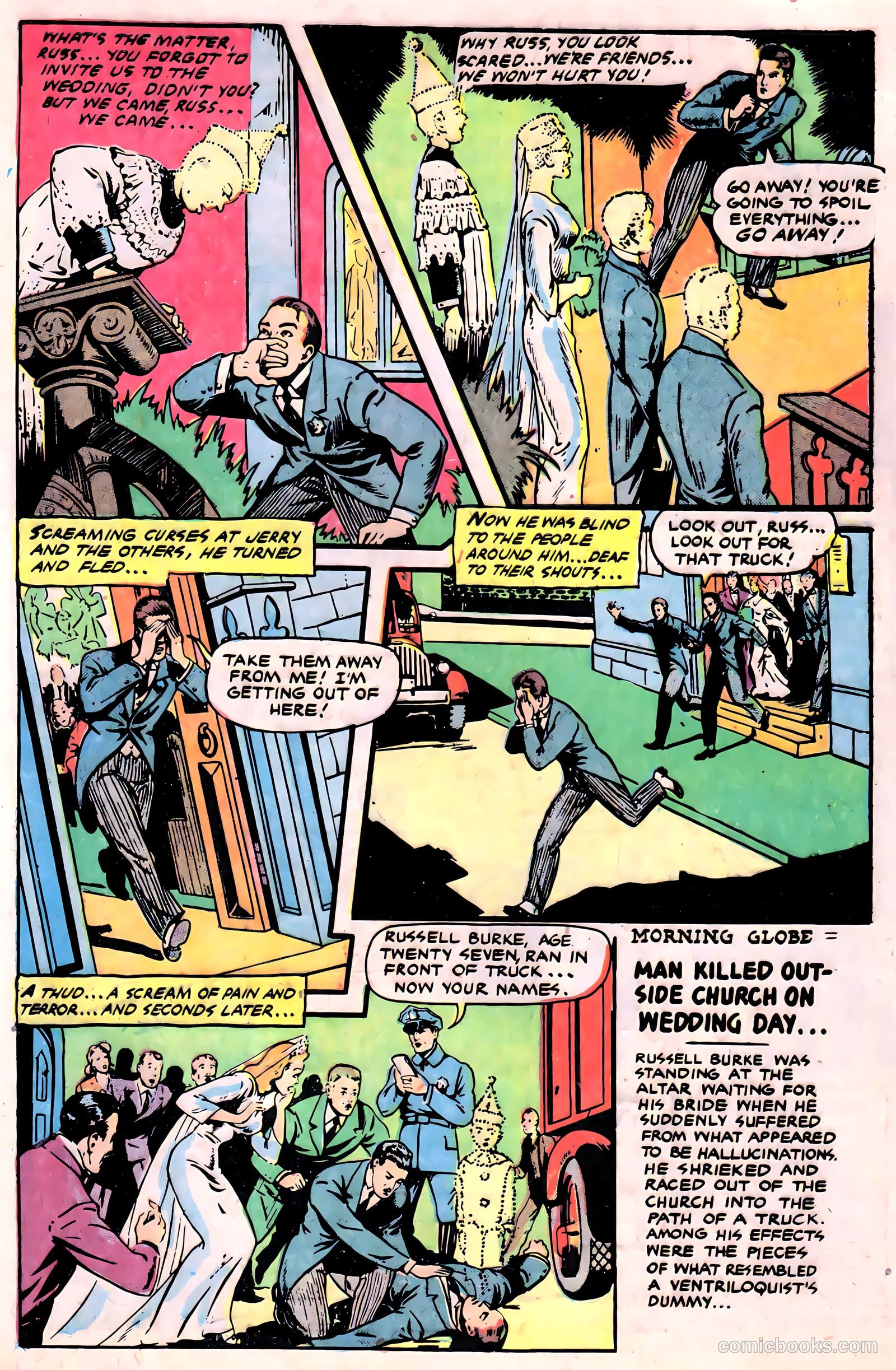 Ghost Comics #1 (1951) — page 33 of 36