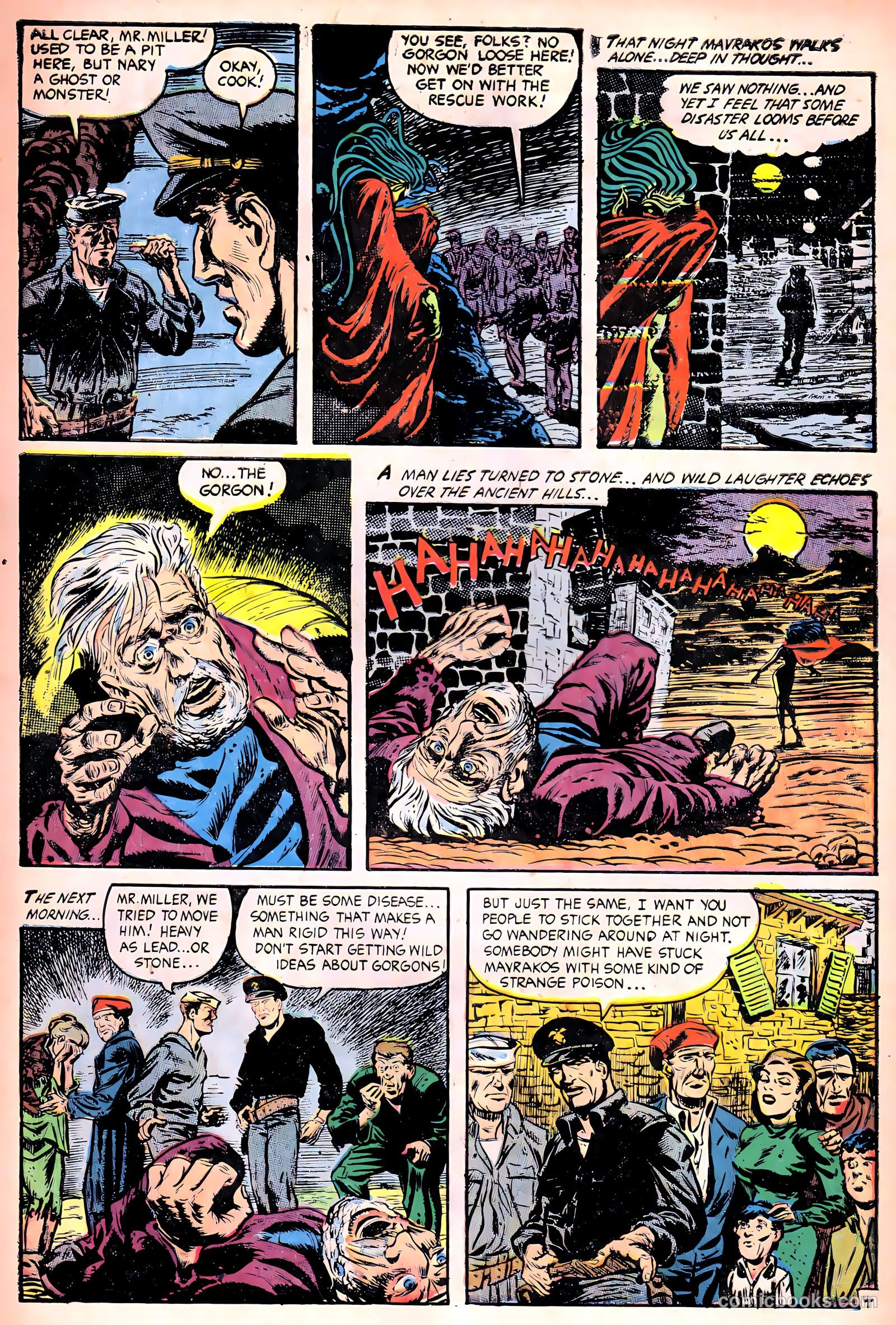 Ghost Comics #10 (1954) — page 7 of 36