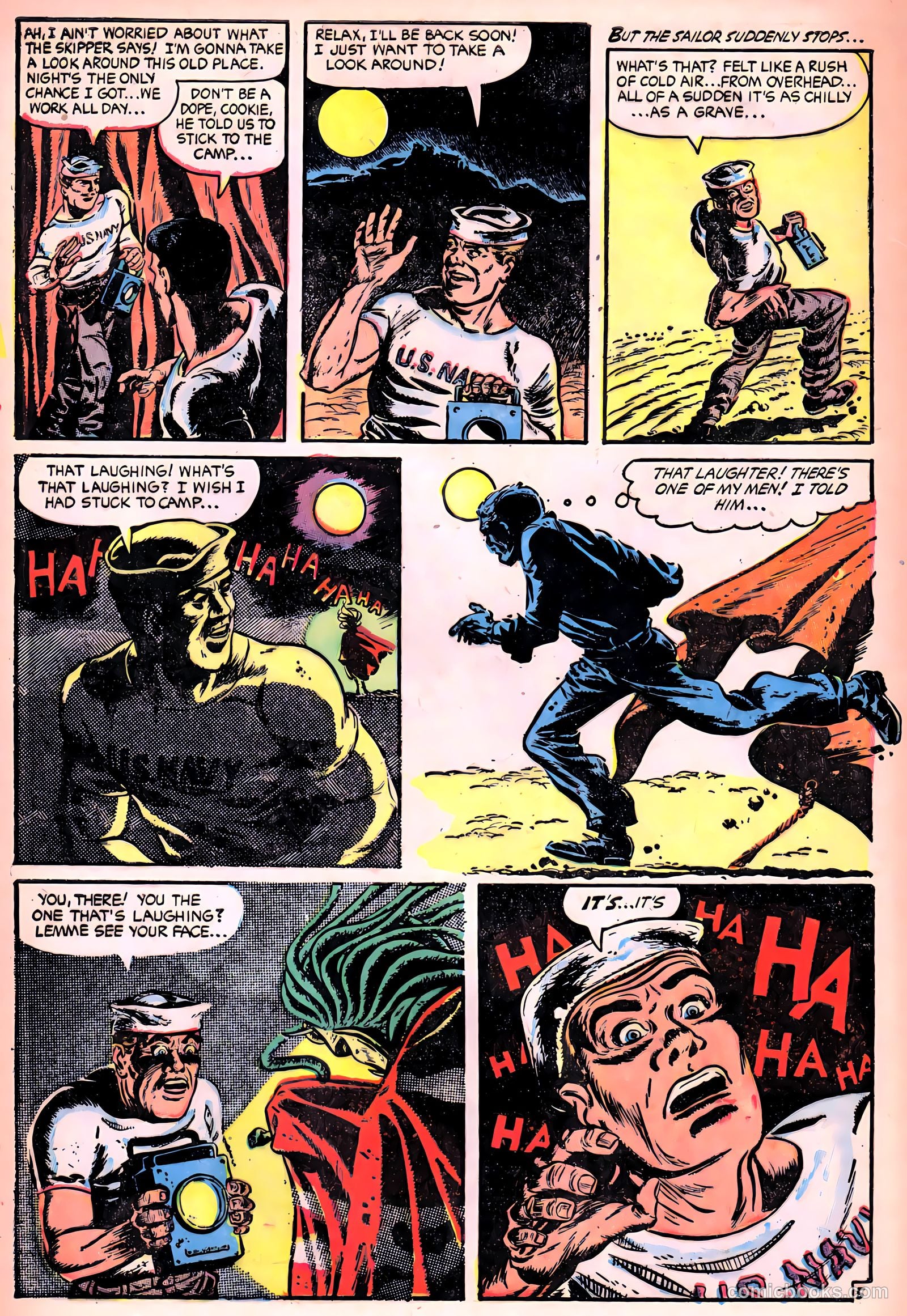 Ghost Comics #10 (1954) — page 8 of 36