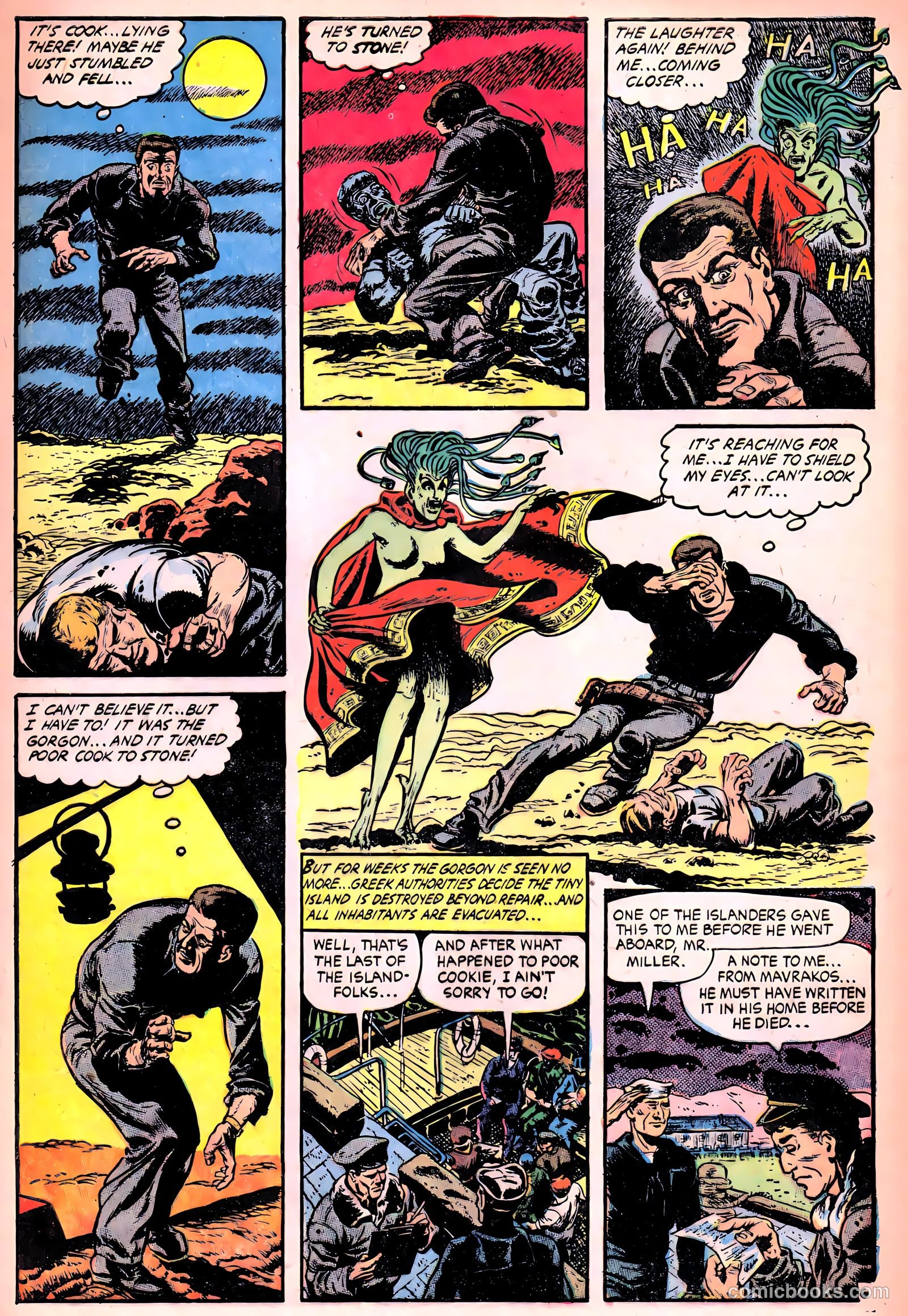 Ghost Comics #10 (1954) — page 9 of 36