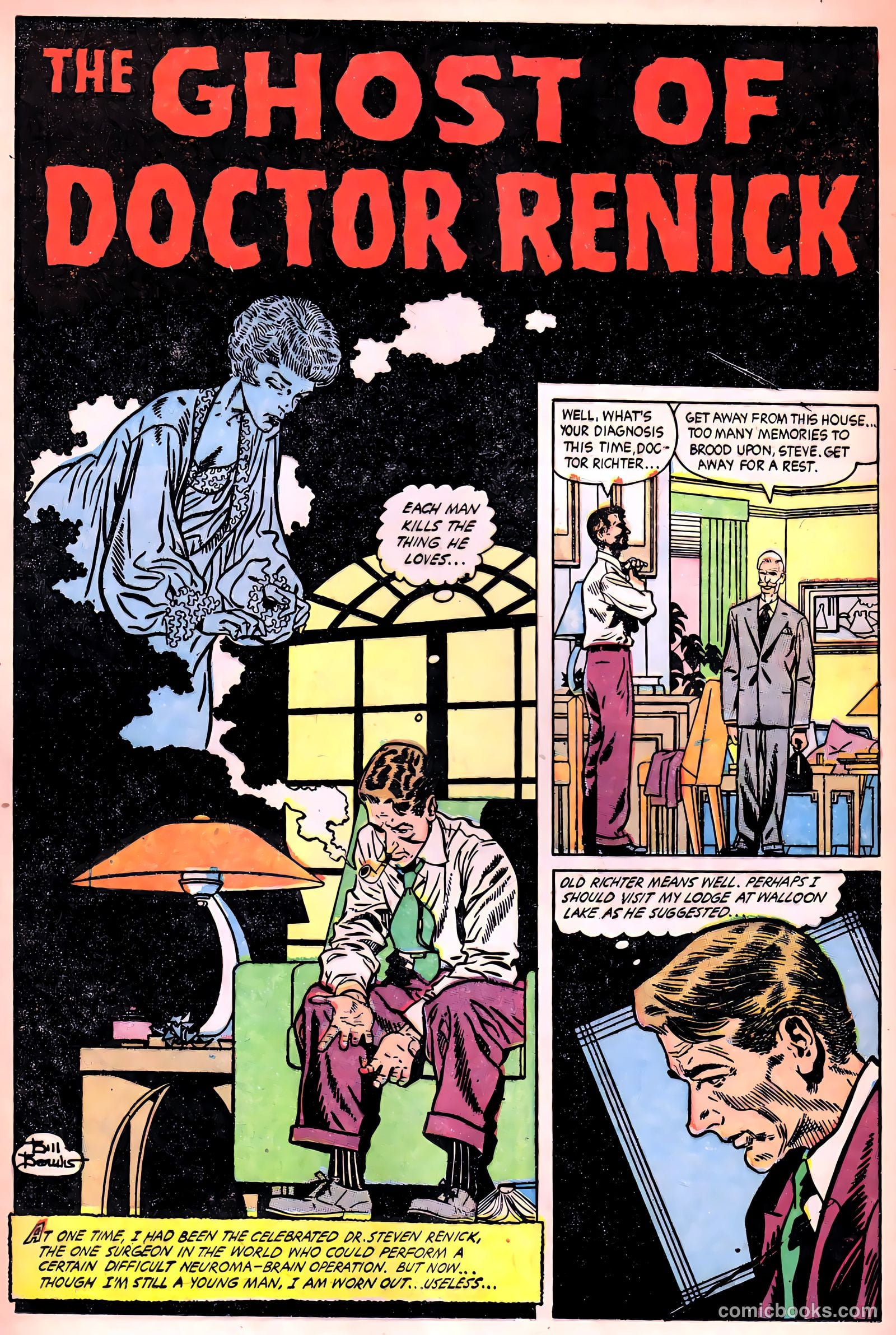 Ghost Comics #10 (1954) — page 12 of 36