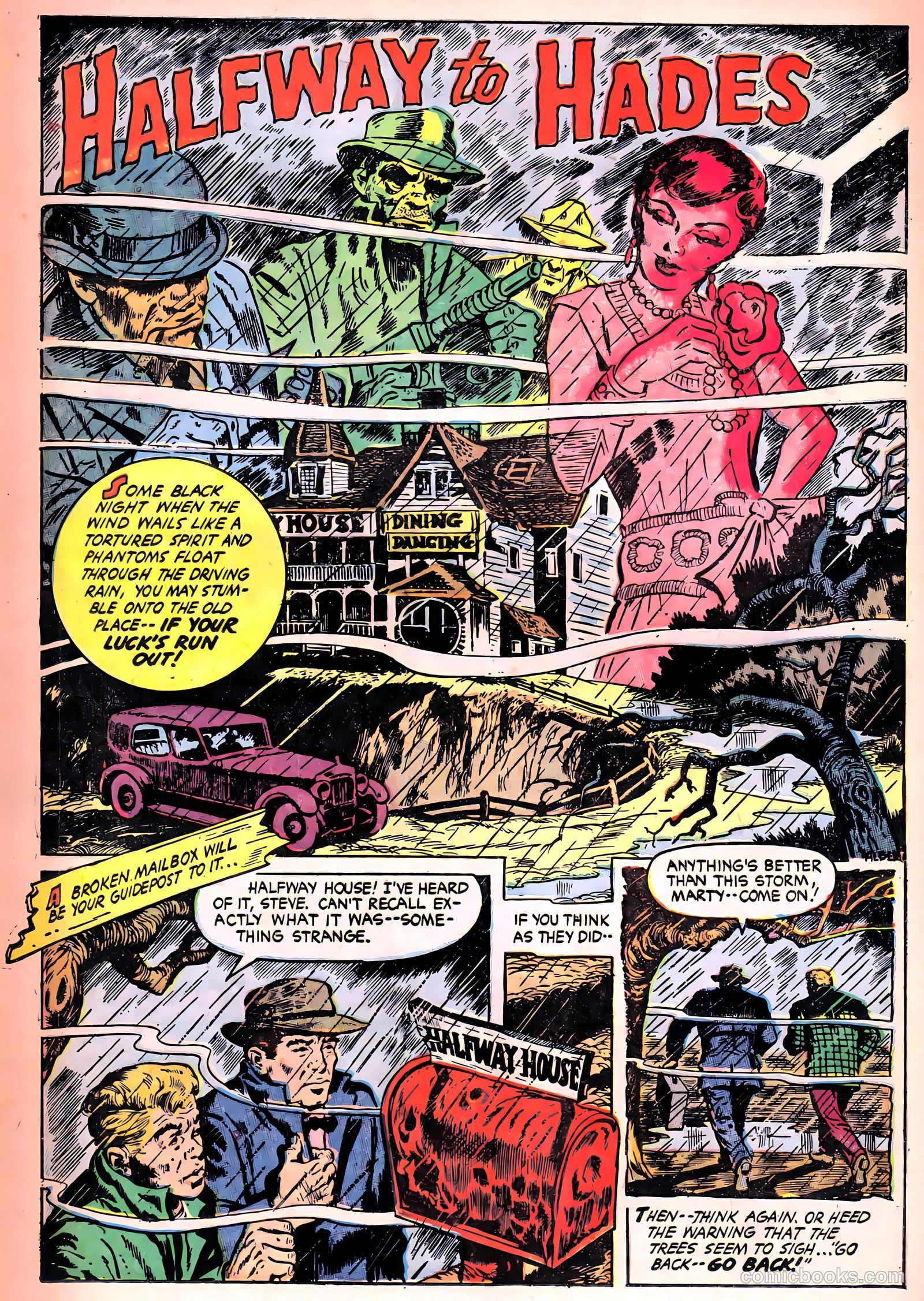 Ghost Comics #10 (1954) — page 20 of 36