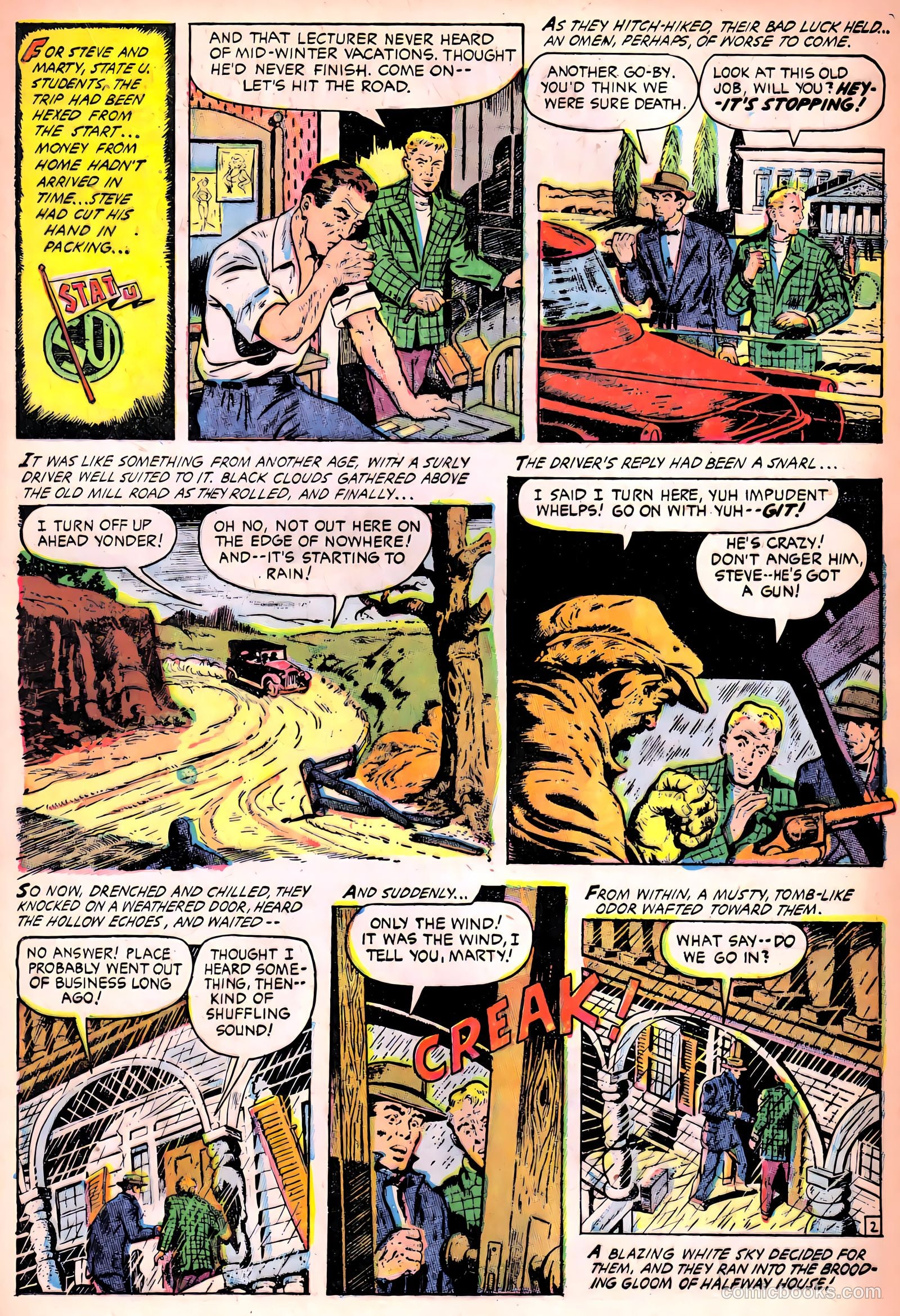Ghost Comics #10 (1954) — page 21 of 36