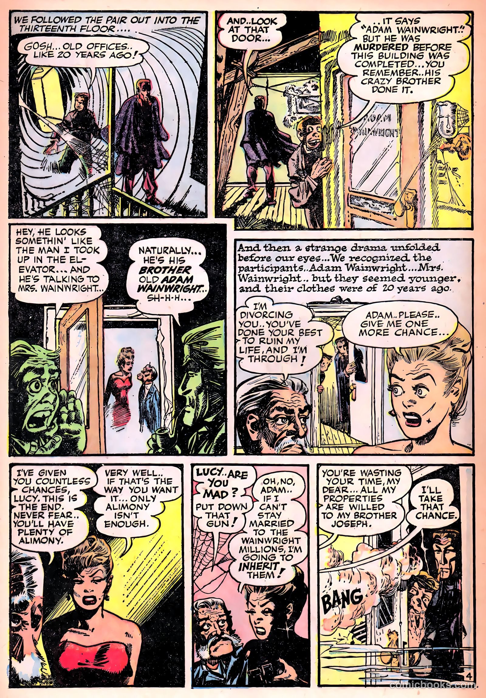 Ghost Comics #10 (1954) — page 29 of 36