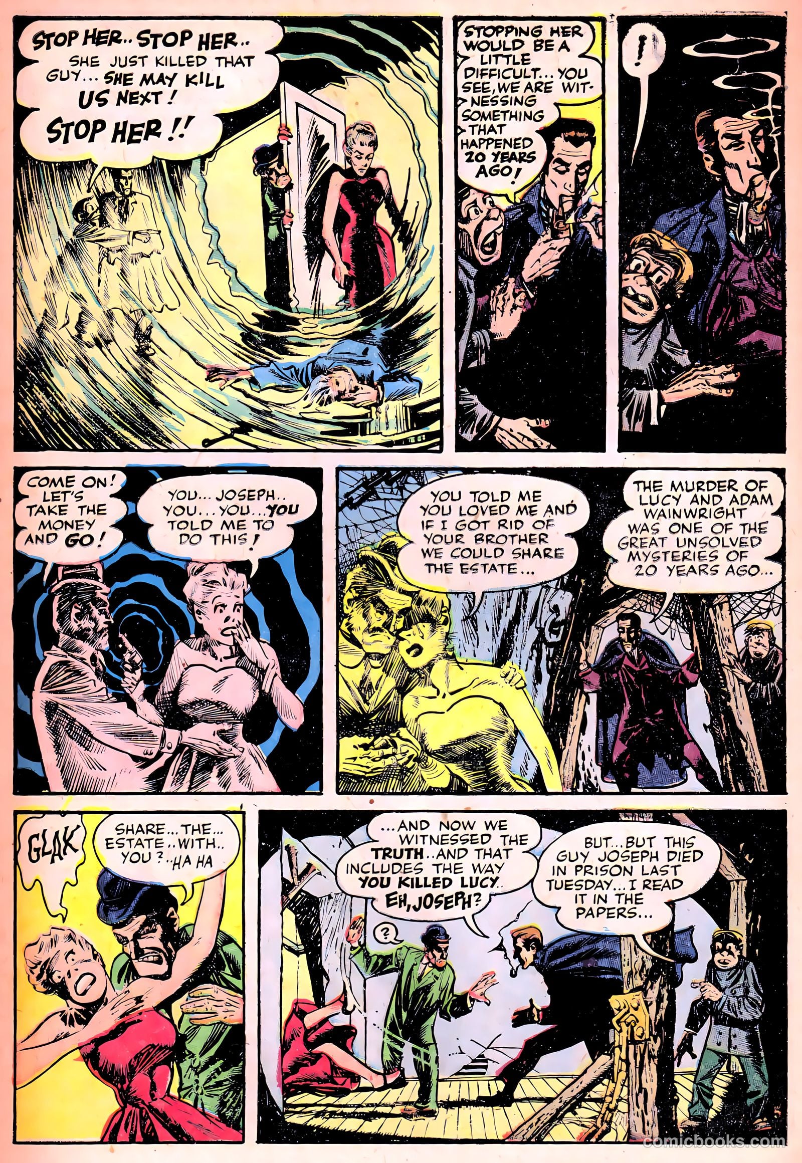 Ghost Comics #10 (1954) — page 30 of 36
