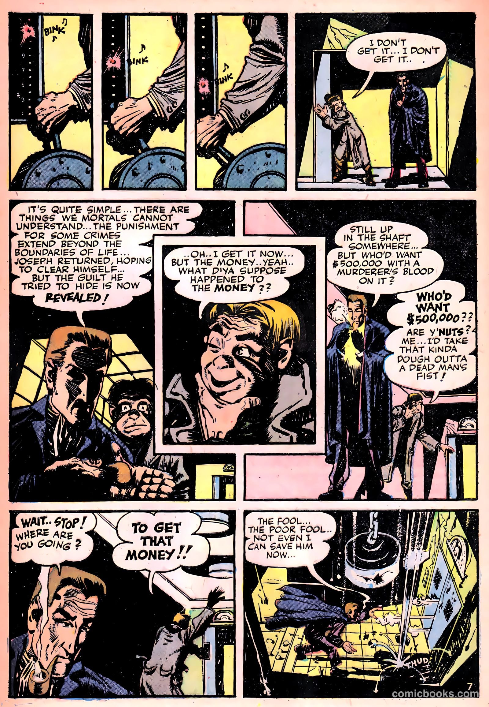 Ghost Comics #10 (1954) — page 32 of 36
