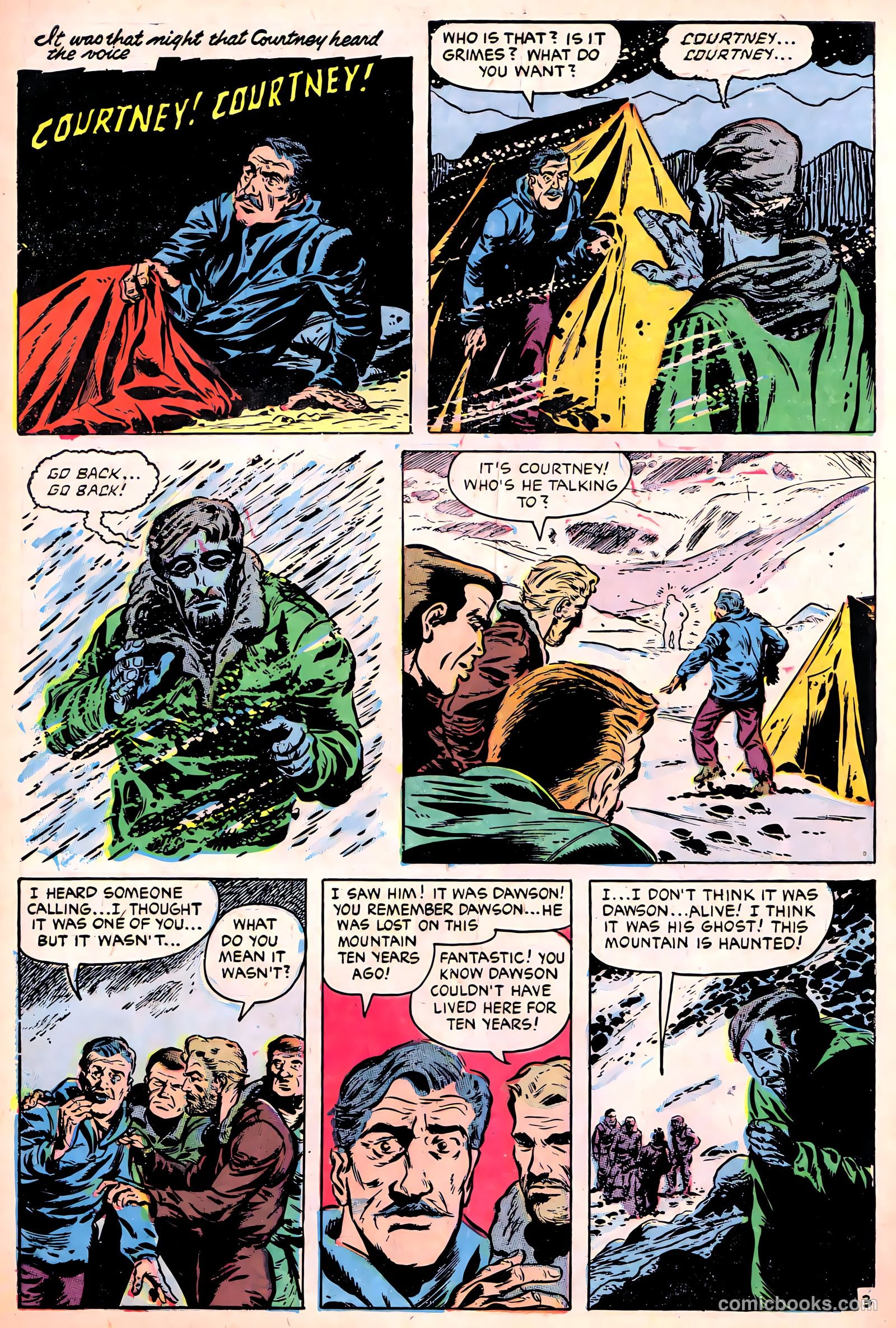 Ghost Comics #11 (1954) — page 6 of 36