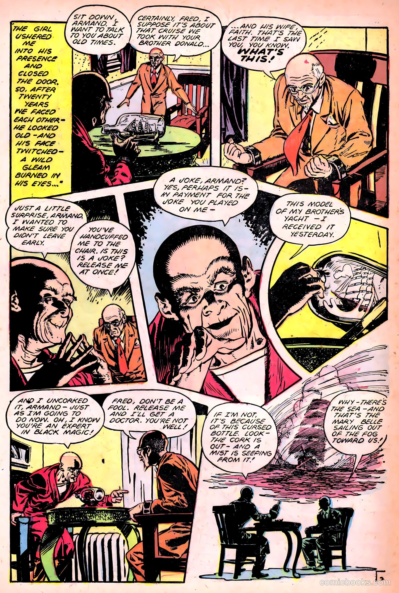 Ghost Comics #11 (1954) — page 21 of 36