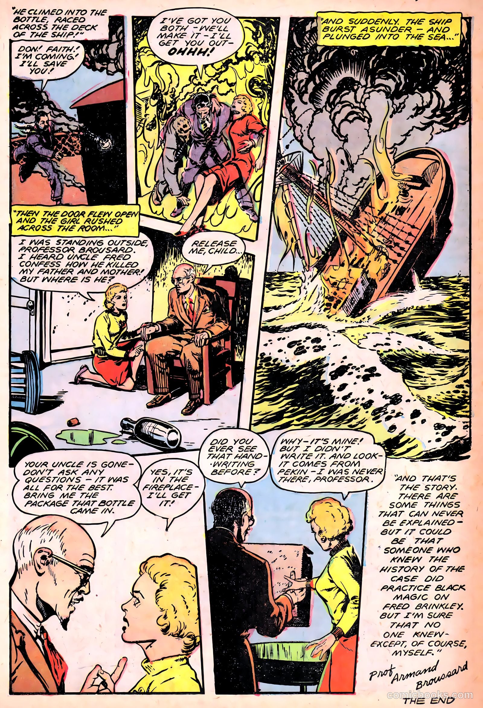 Ghost Comics #11 (1954) — page 25 of 36
