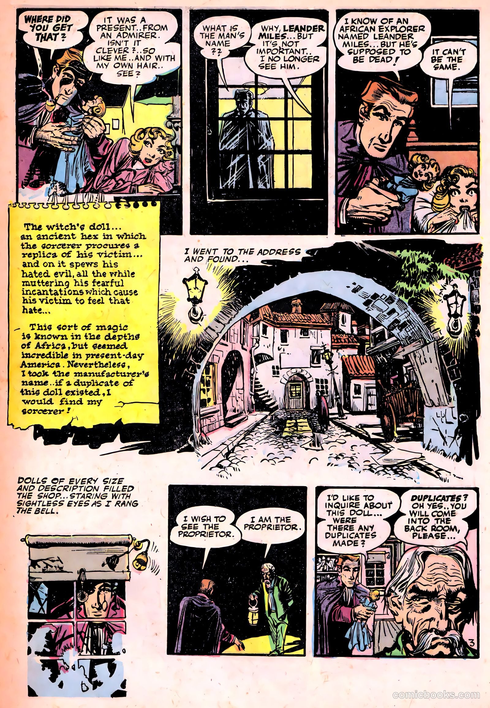 Ghost Comics #11 (1954) — page 28 of 36