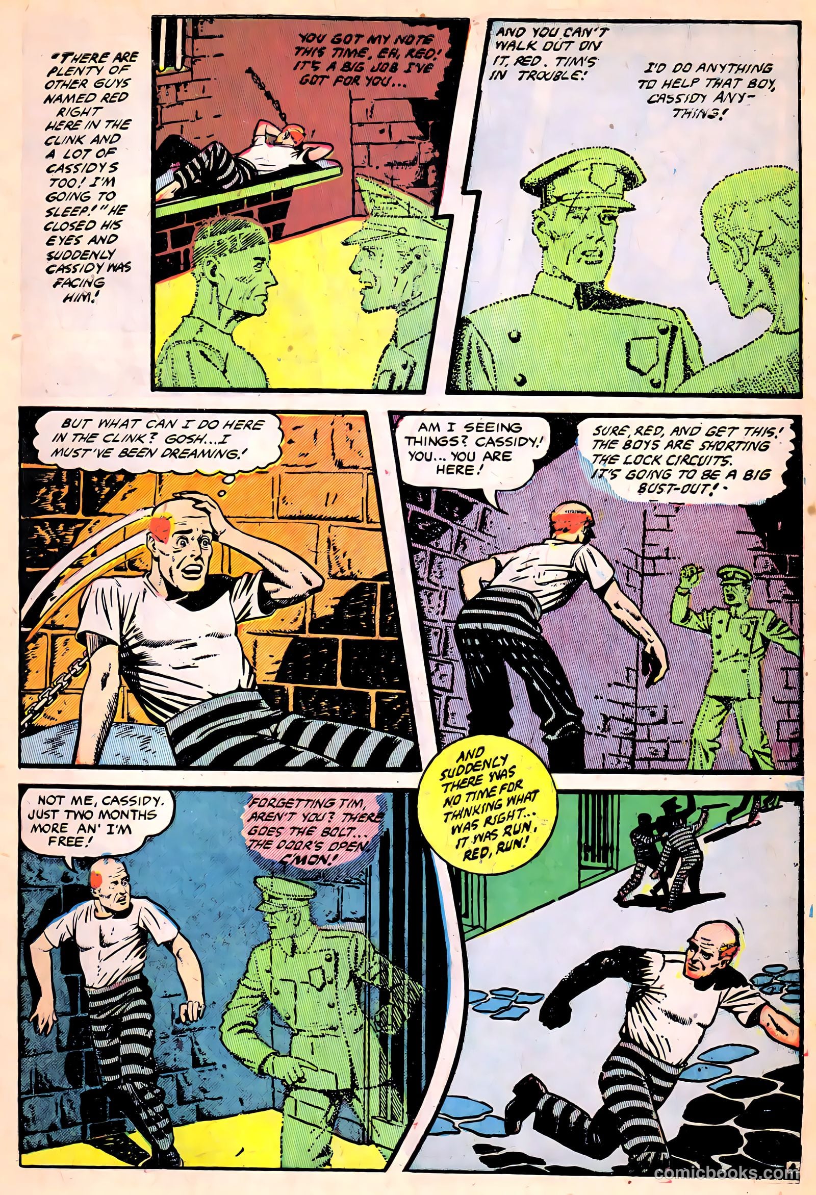 Ghost Comics #3 (1952) — page 7 of 36