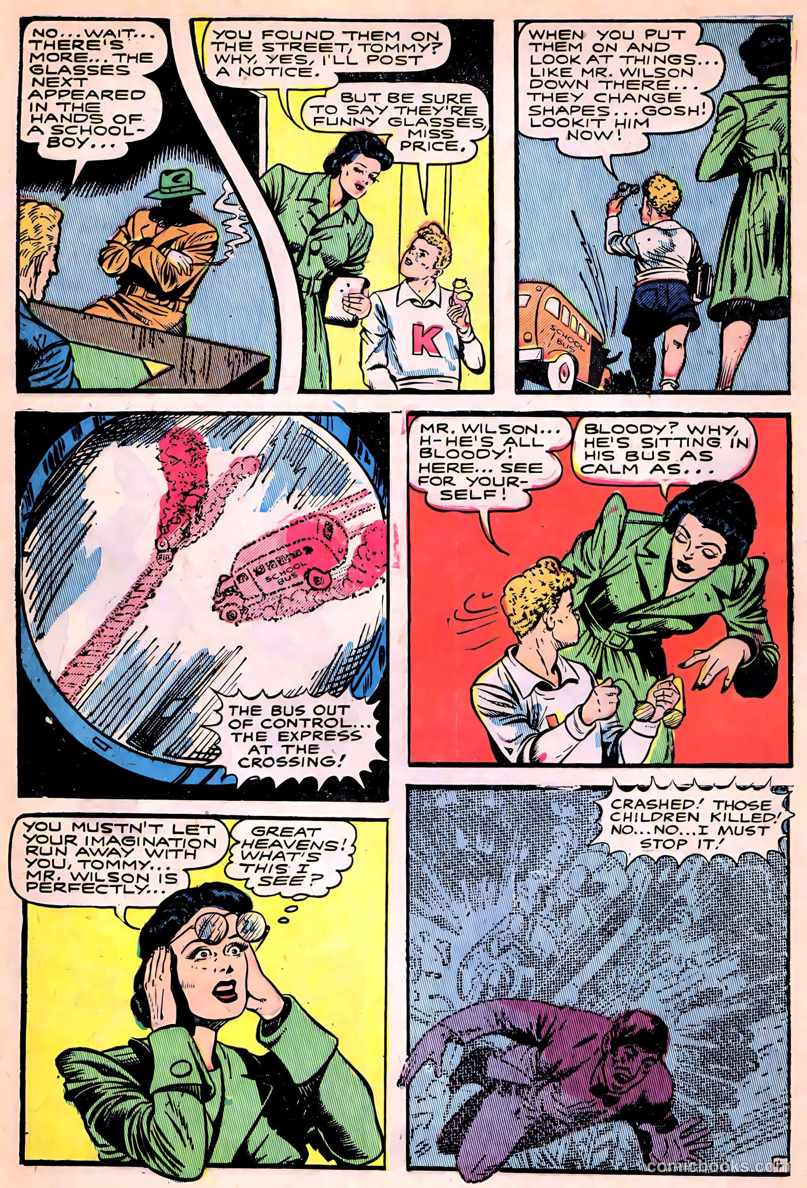 Ghost Comics #3 (1952) — page 28 of 36
