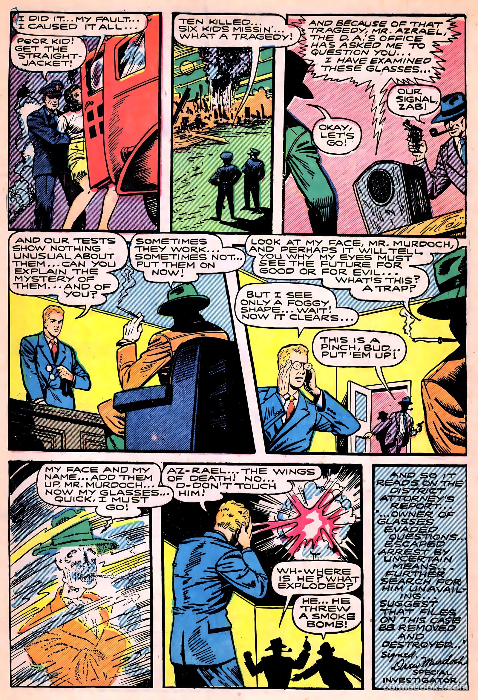 Ghost Comics #3 (1952) — page 33 of 36
