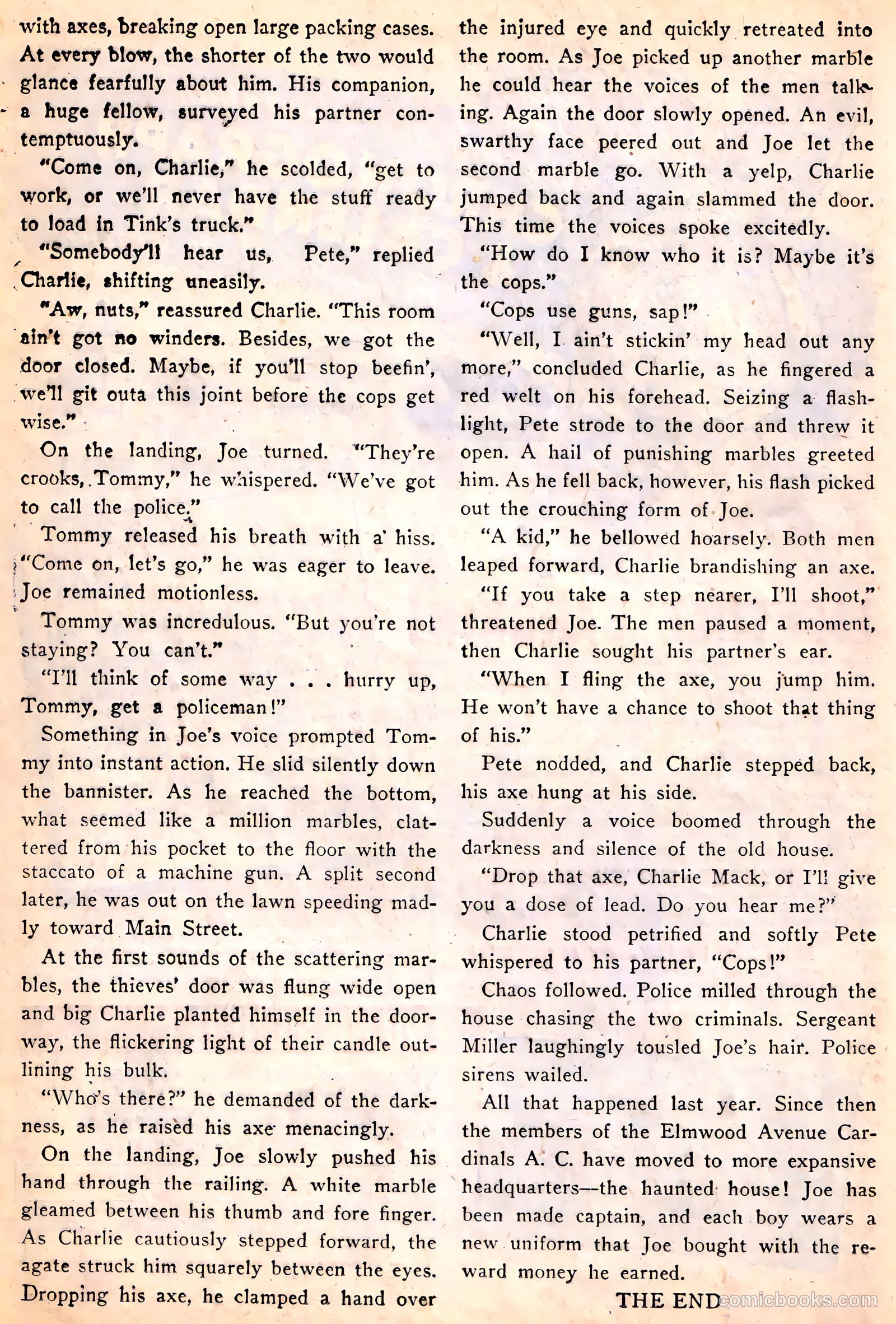 Ghost Comics #4 (1952) — page 20 of 36