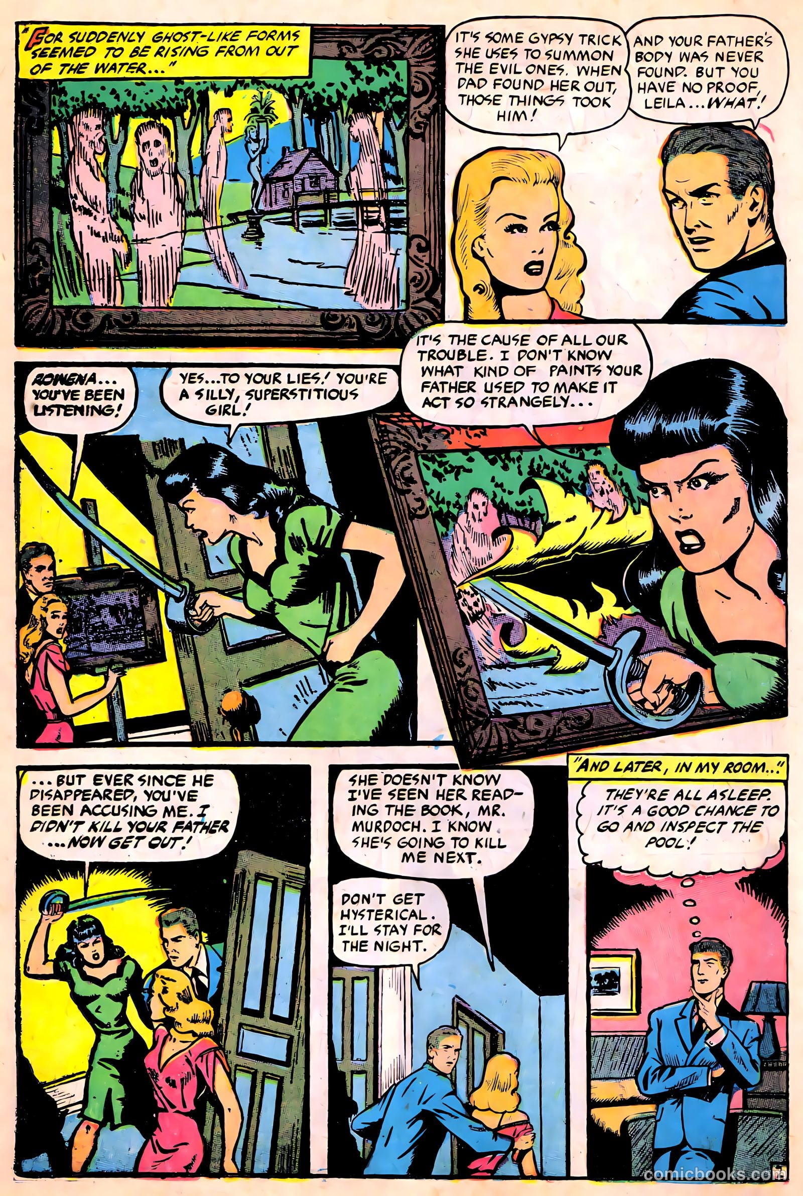 Ghost Comics #4 (1952) — page 22 of 36