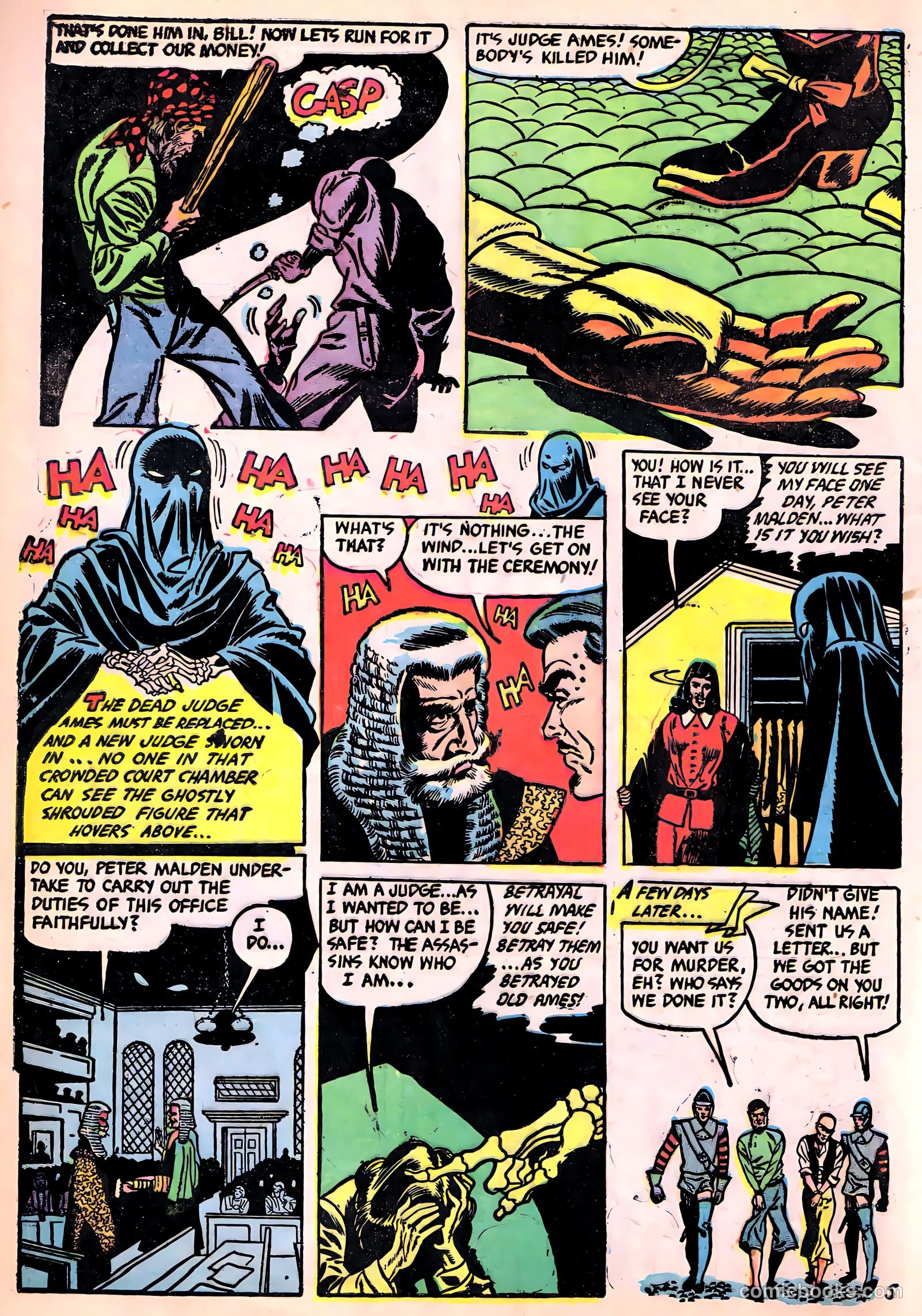 Ghost Comics #5 (1952) — page 8 of 36