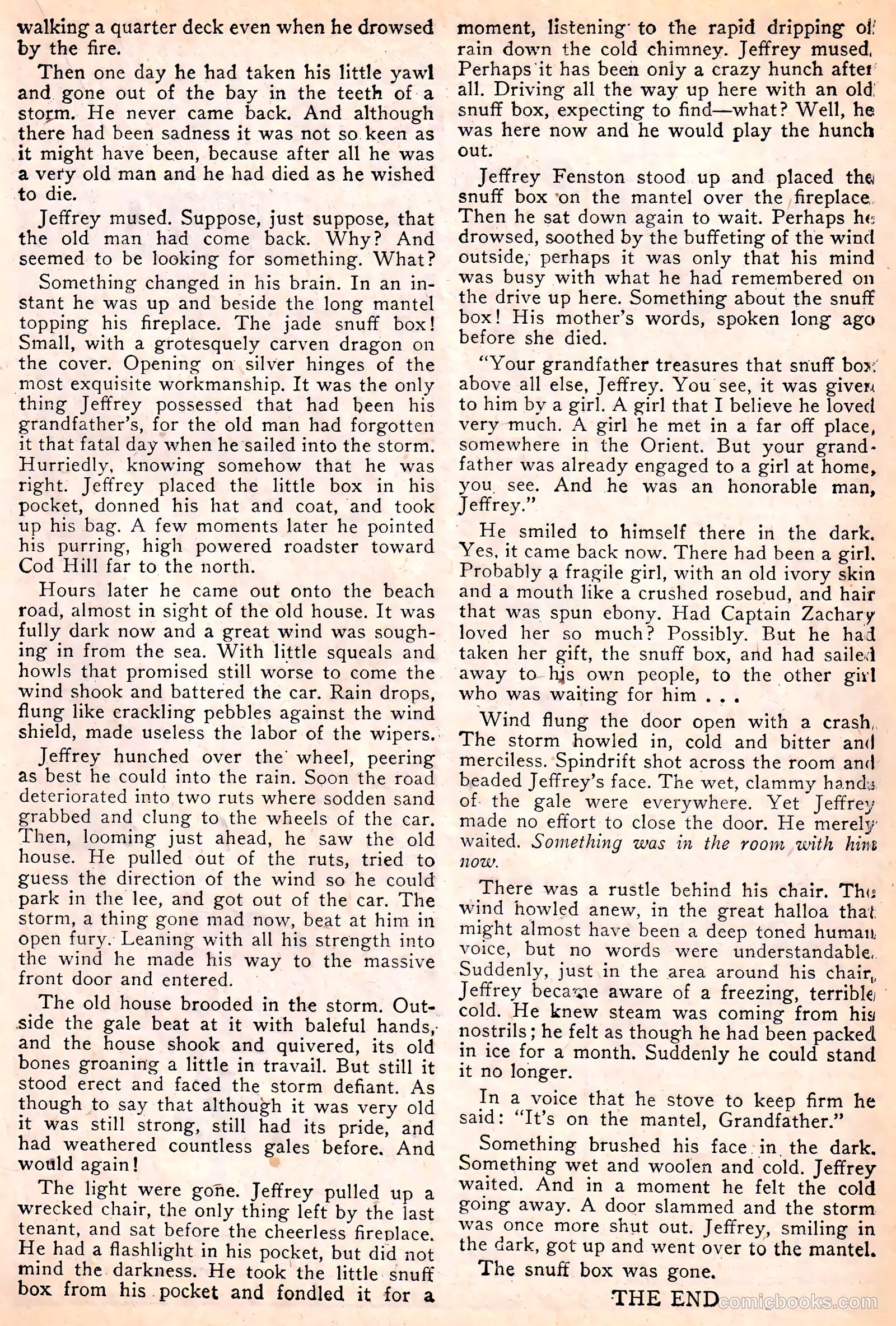Ghost Comics #5 (1952) — page 17 of 36