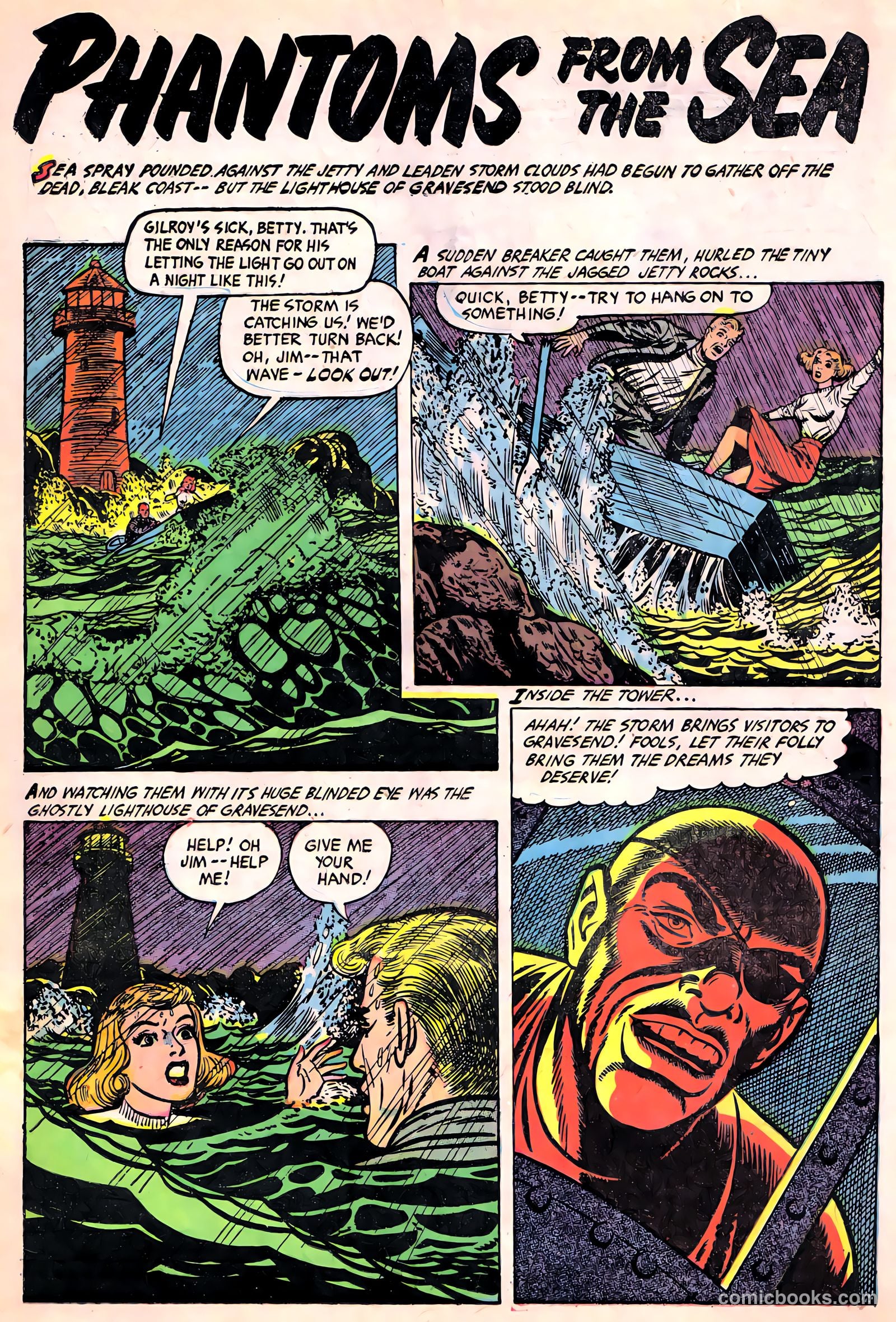 Ghost Comics #5 (1952) — page 20 of 36