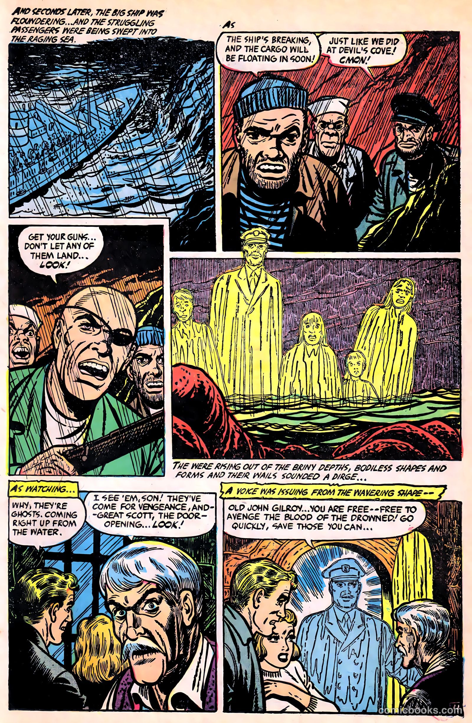 Ghost Comics #5 (1952) — page 23 of 36