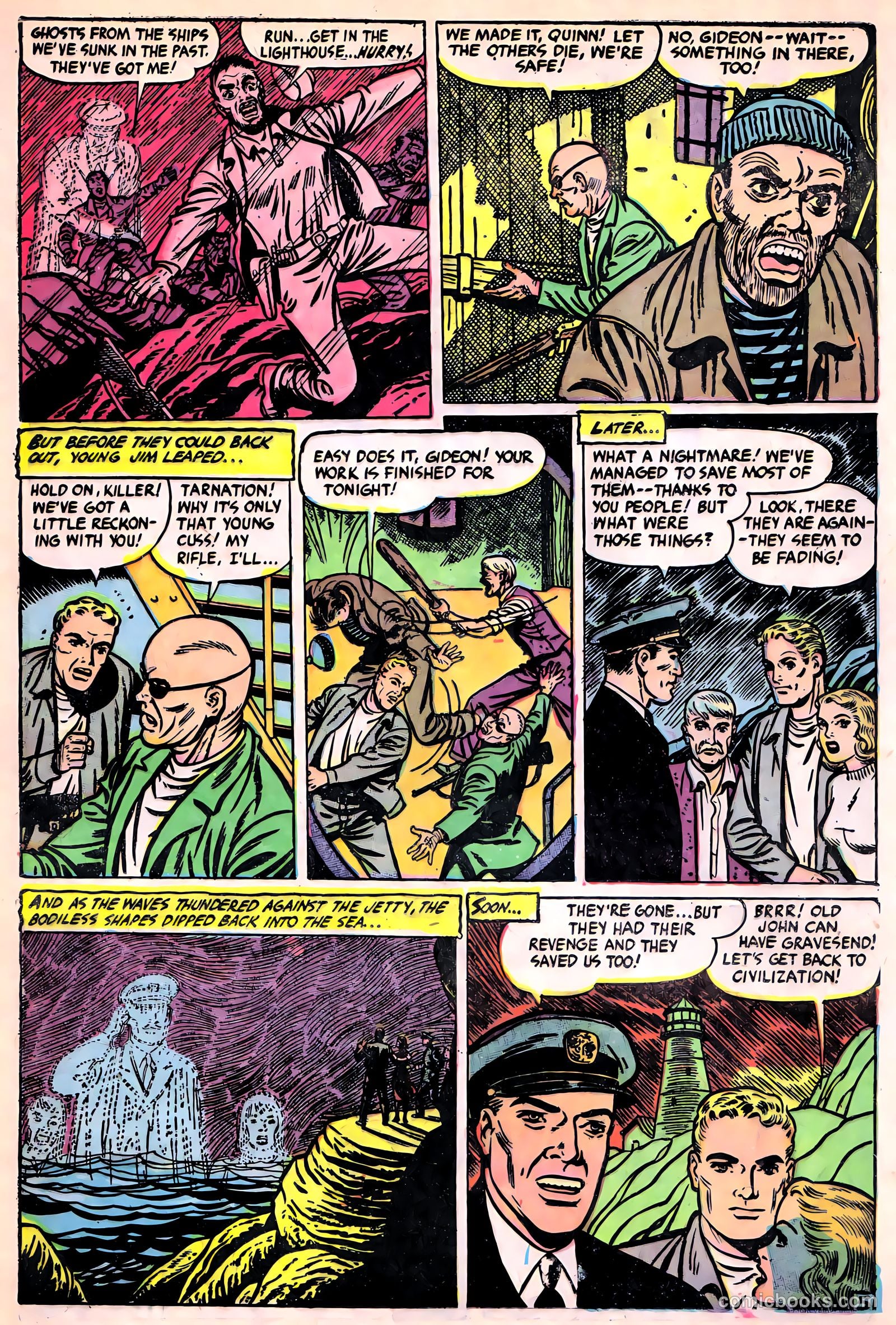 Ghost Comics #5 (1952) — page 24 of 36