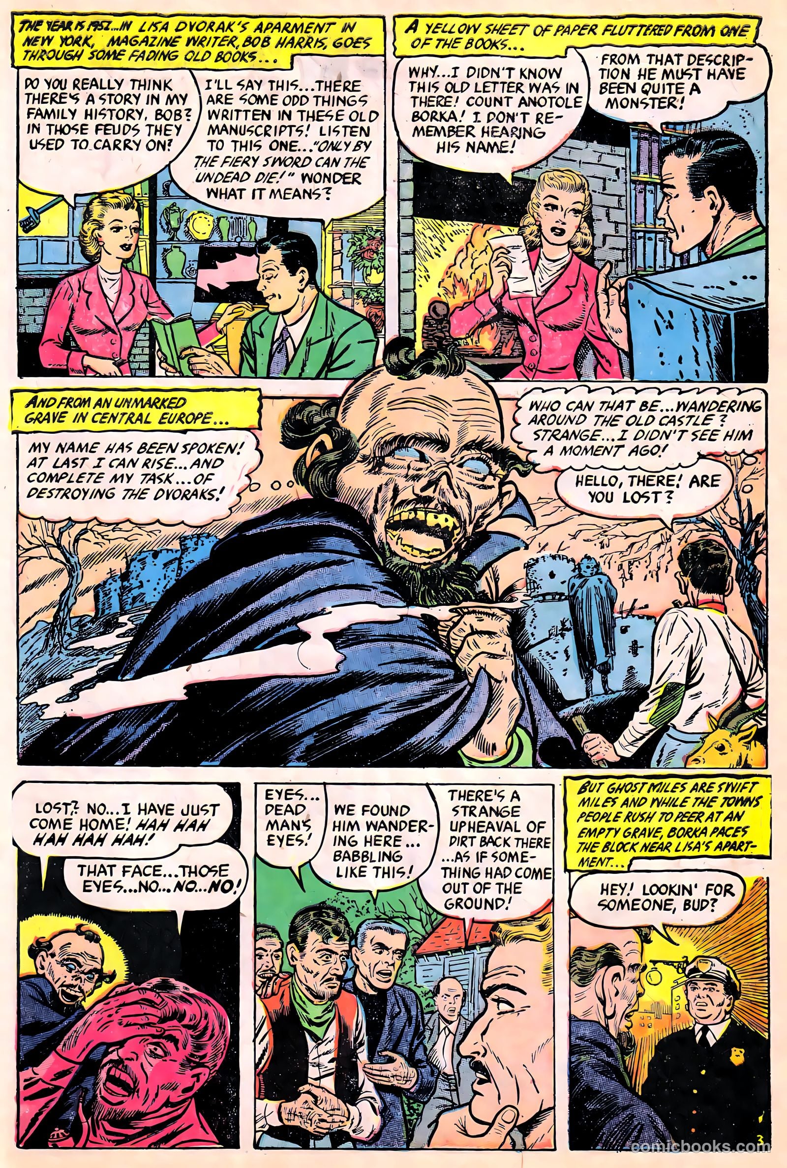 Ghost Comics #5 (1952) — page 31 of 36
