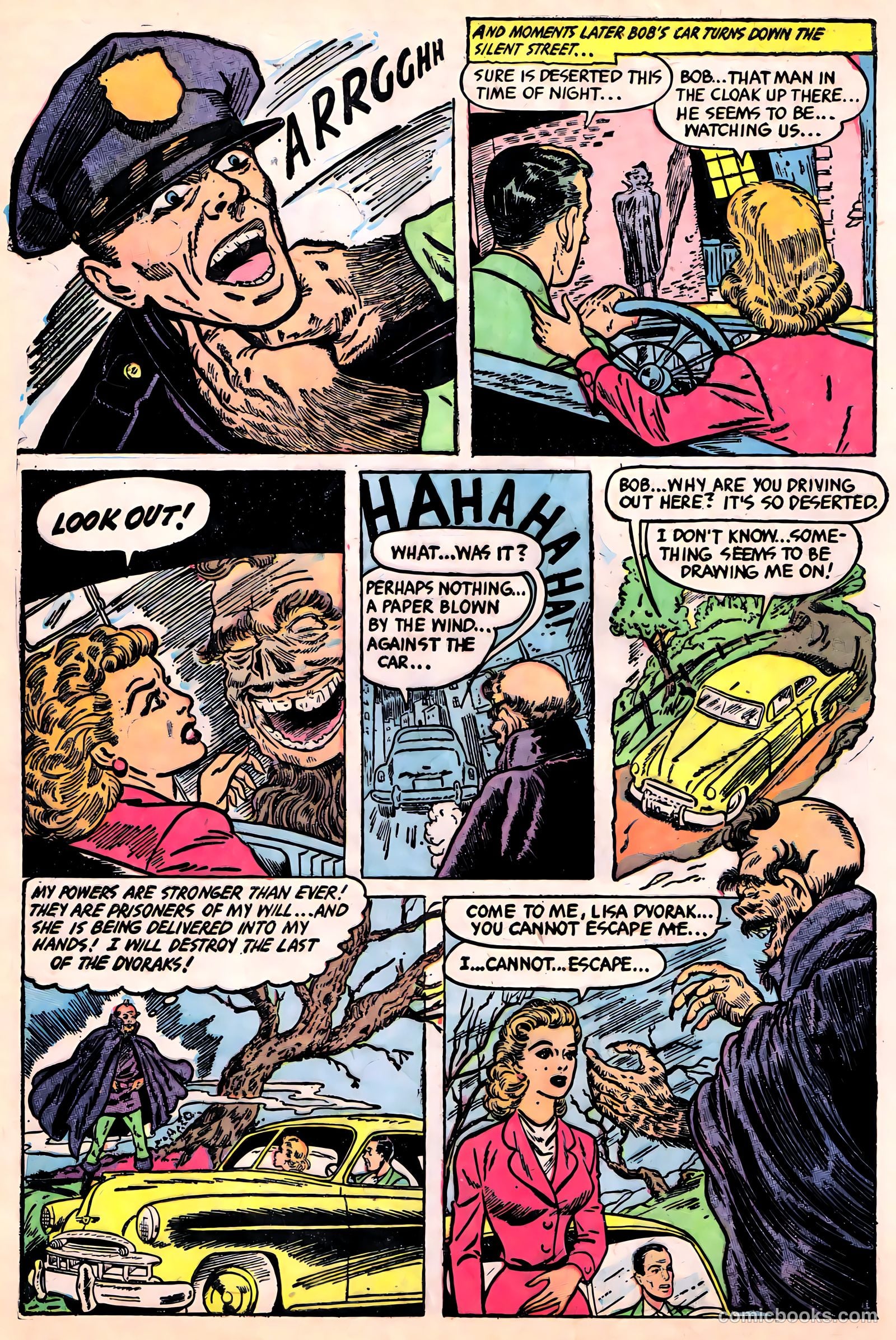 Ghost Comics #5 (1952) — page 32 of 36