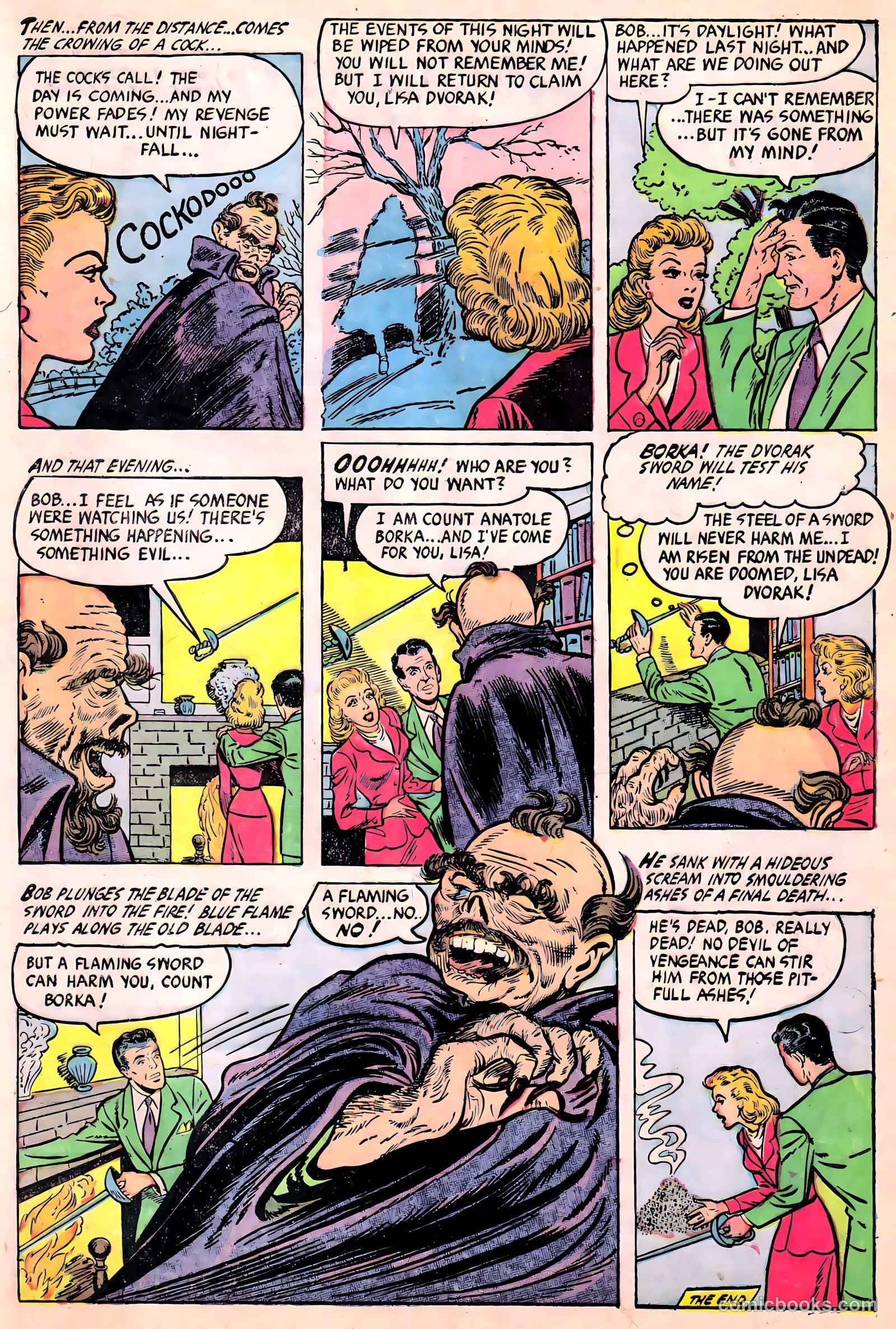Ghost Comics #5 (1952) — page 33 of 36