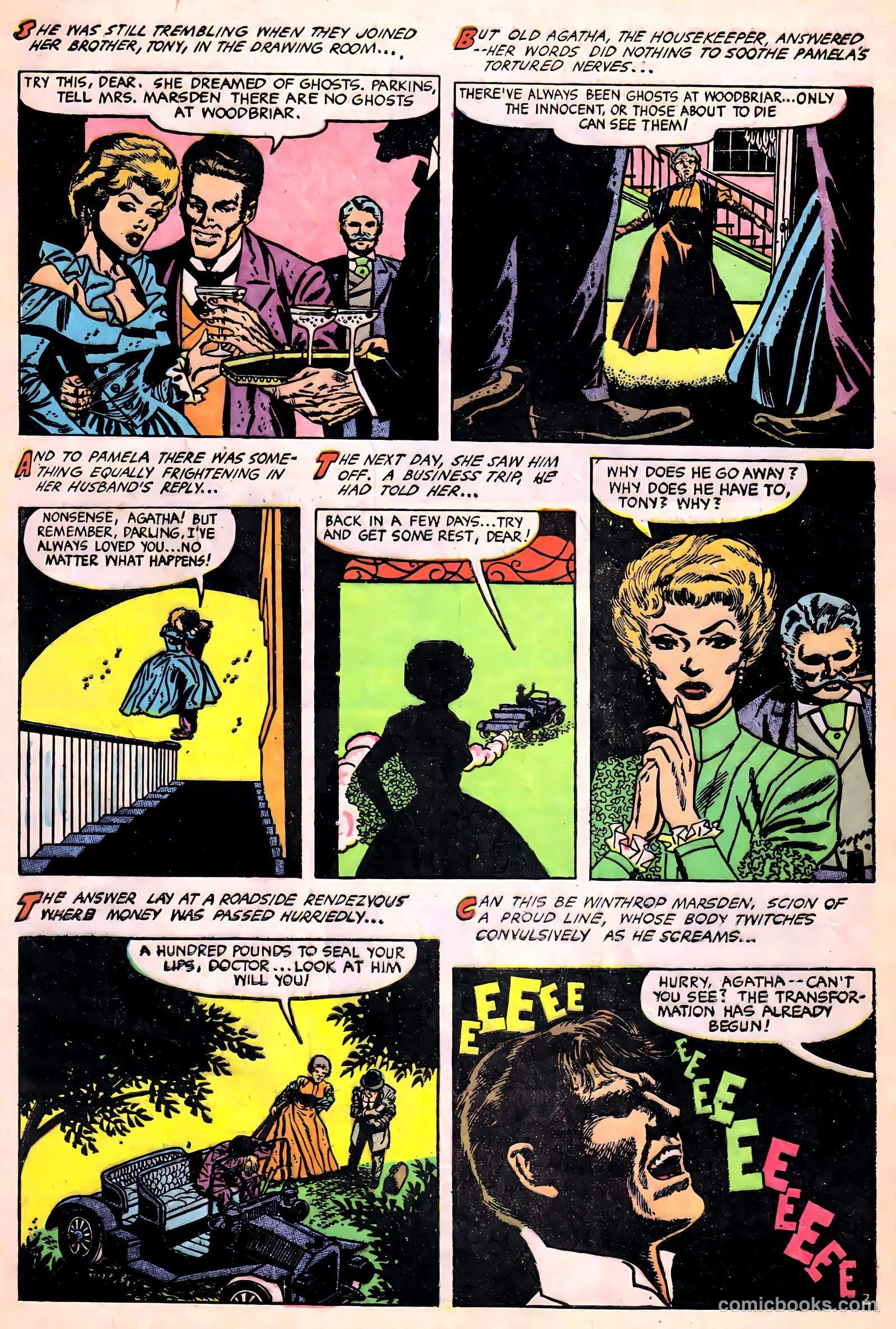 Ghost Comics #7 (1953) — page 5 of 36