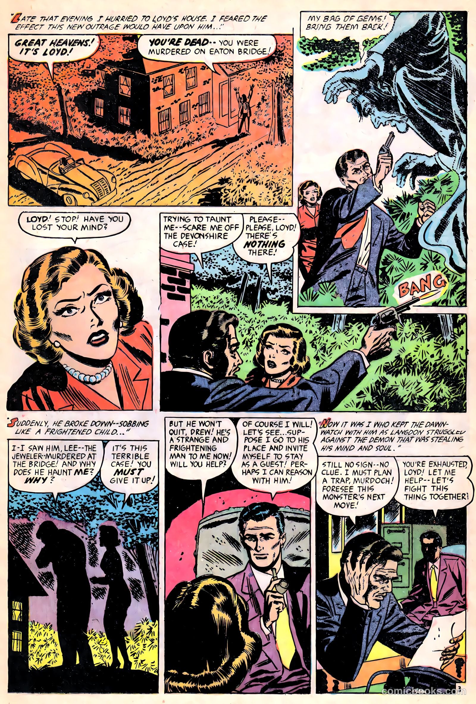 Ghost Comics #7 (1953) — page 13 of 36