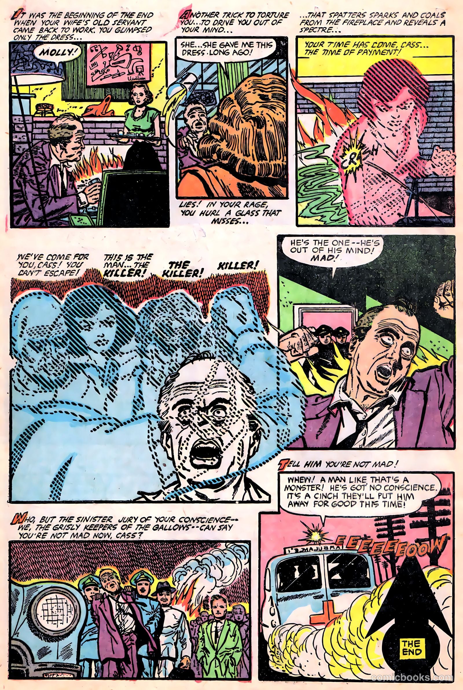 Ghost Comics #7 (1953) — page 28 of 36