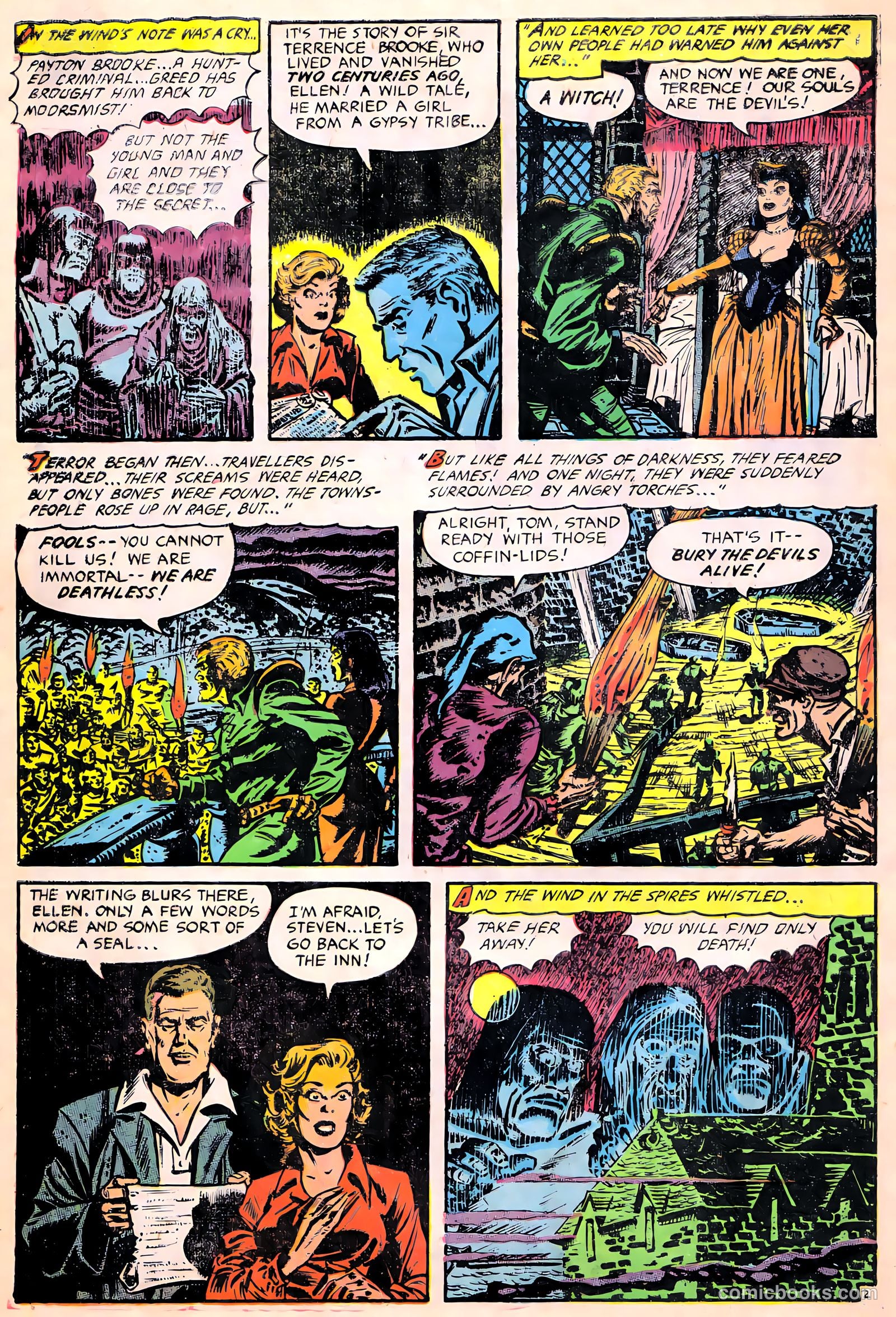 Ghost Comics #7 (1953) — page 30 of 36