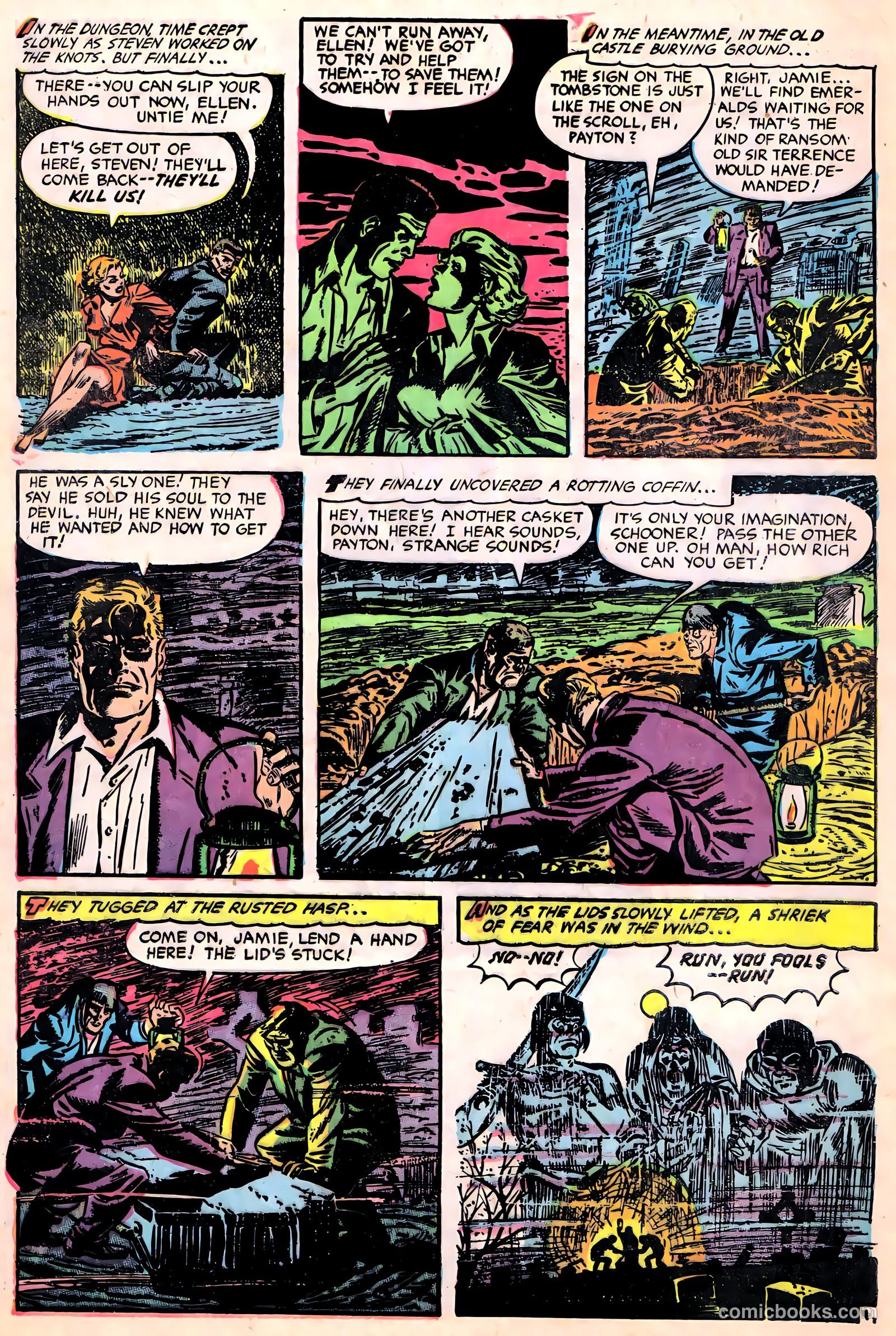 Ghost Comics #7 (1953) — page 32 of 36