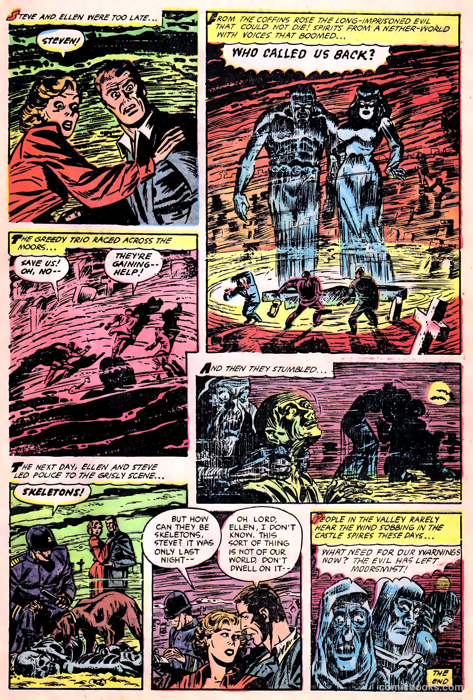 Ghost Comics #7 (1953) — page 33 of 36