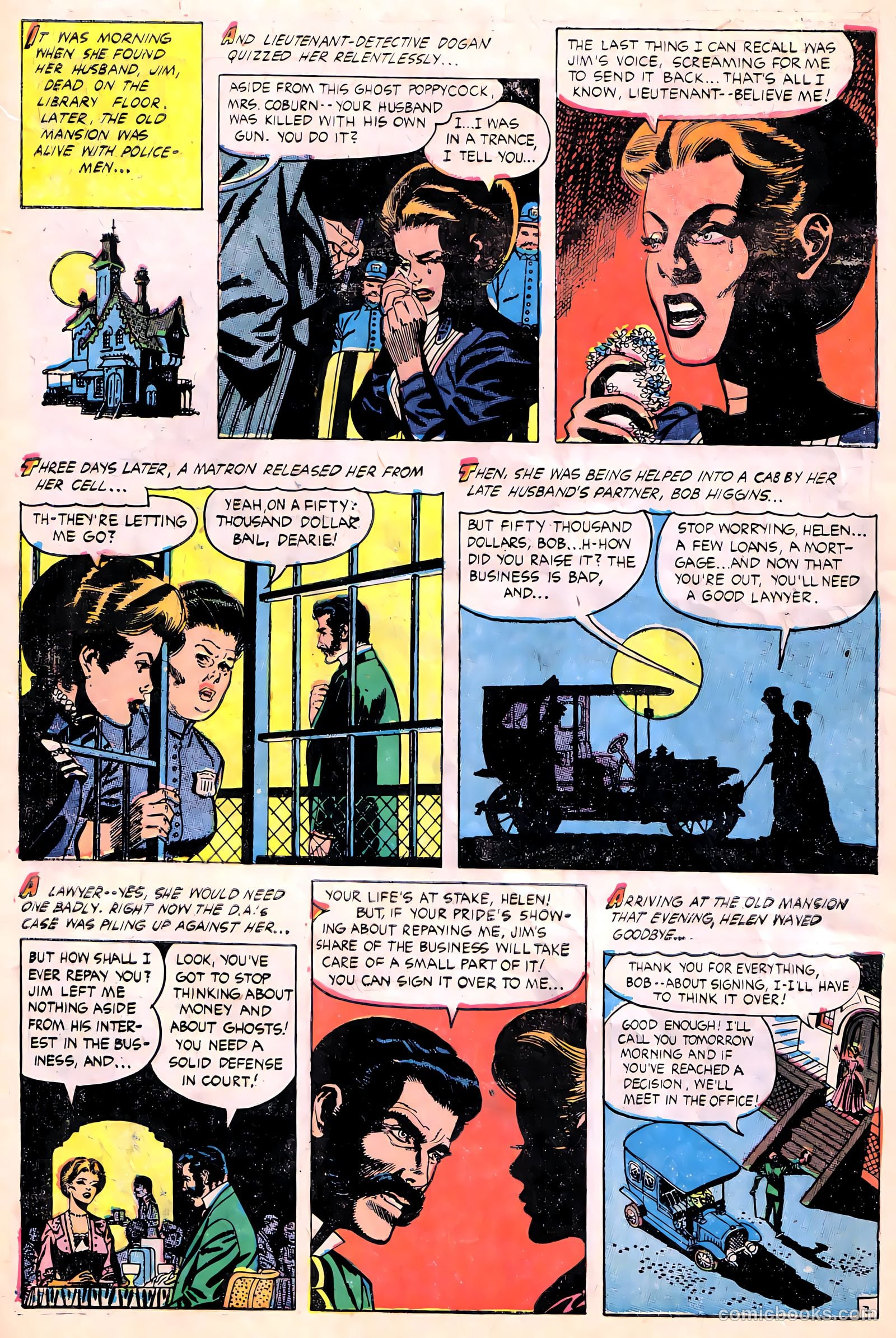 Ghost Comics #8 (1953) — page 10 of 36