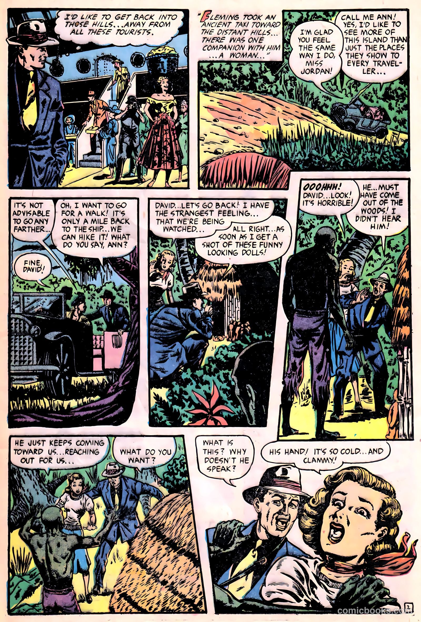 Ghost Comics #8 (1953) — page 21 of 36