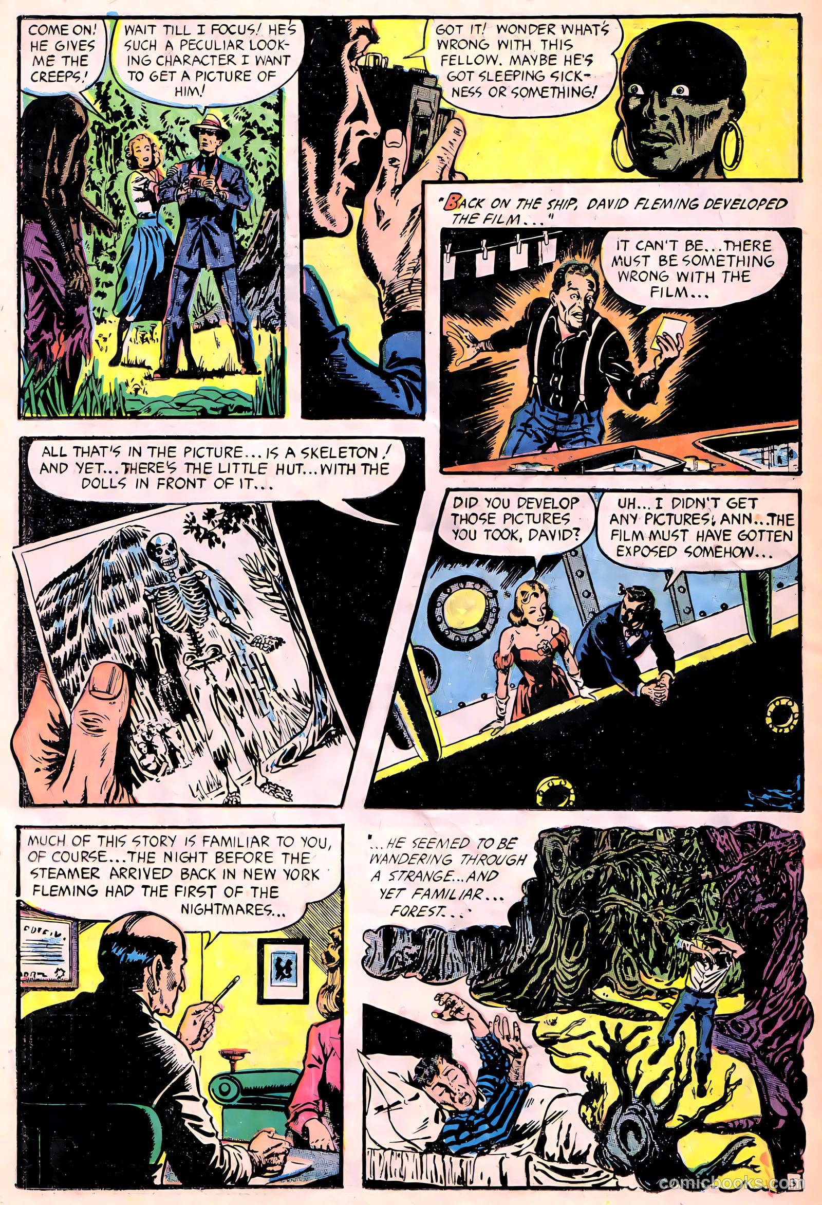 Ghost Comics #8 (1953) — page 22 of 36