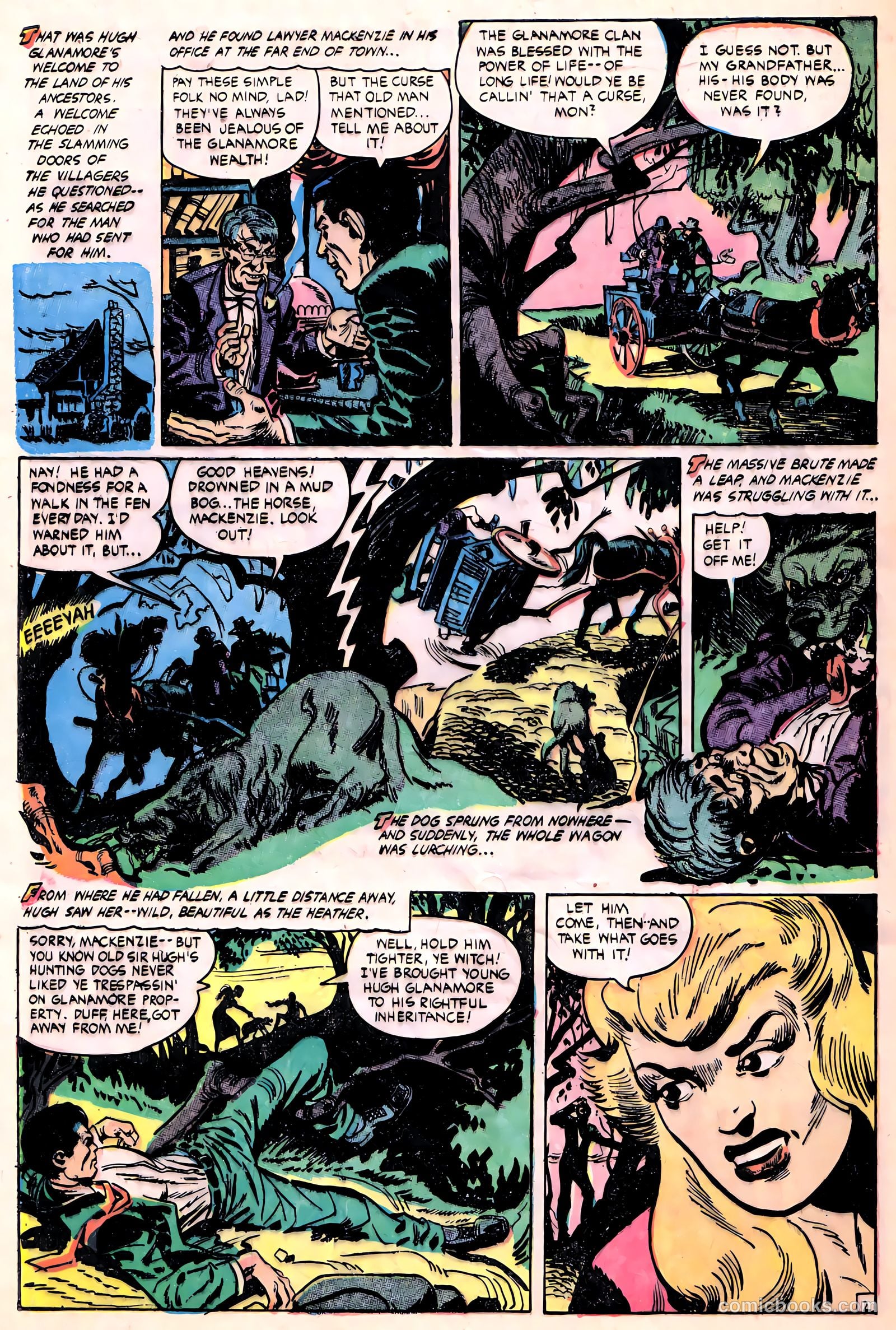 Ghost Comics #8 (1953) — page 28 of 36