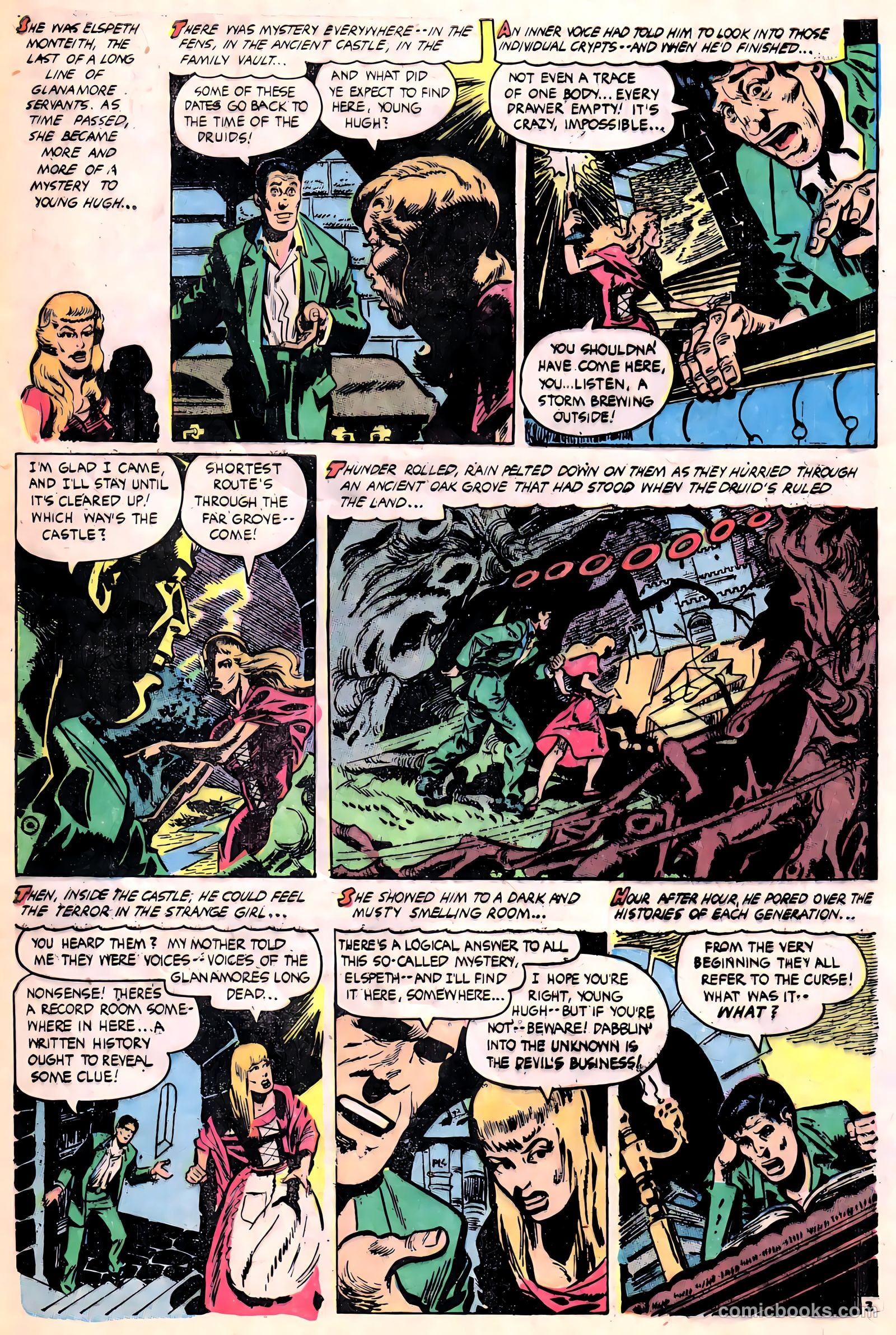 Ghost Comics #8 (1953) — page 29 of 36